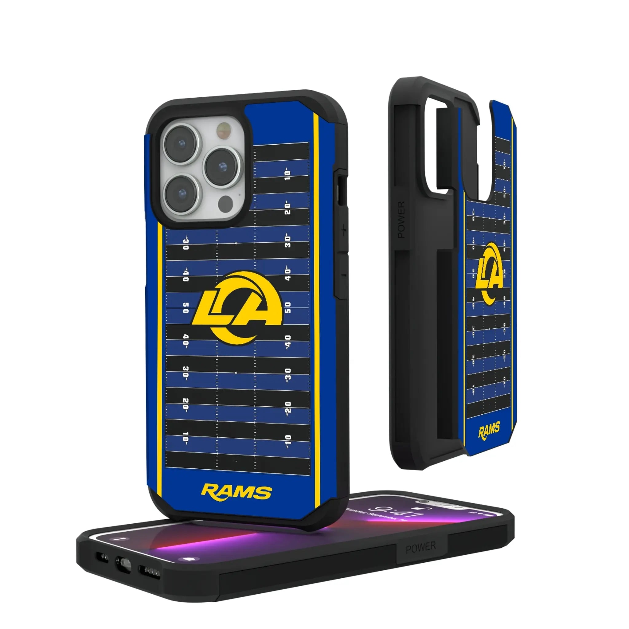 Los Angeles Rams Field iPhone Rugged Phone Case for Apple iPhone