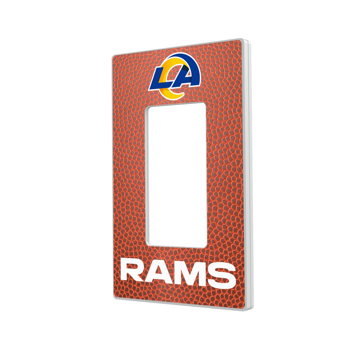 Los Angeles Rams Football Hidden-Screw Light Switch Plate#Style_Single Rocker