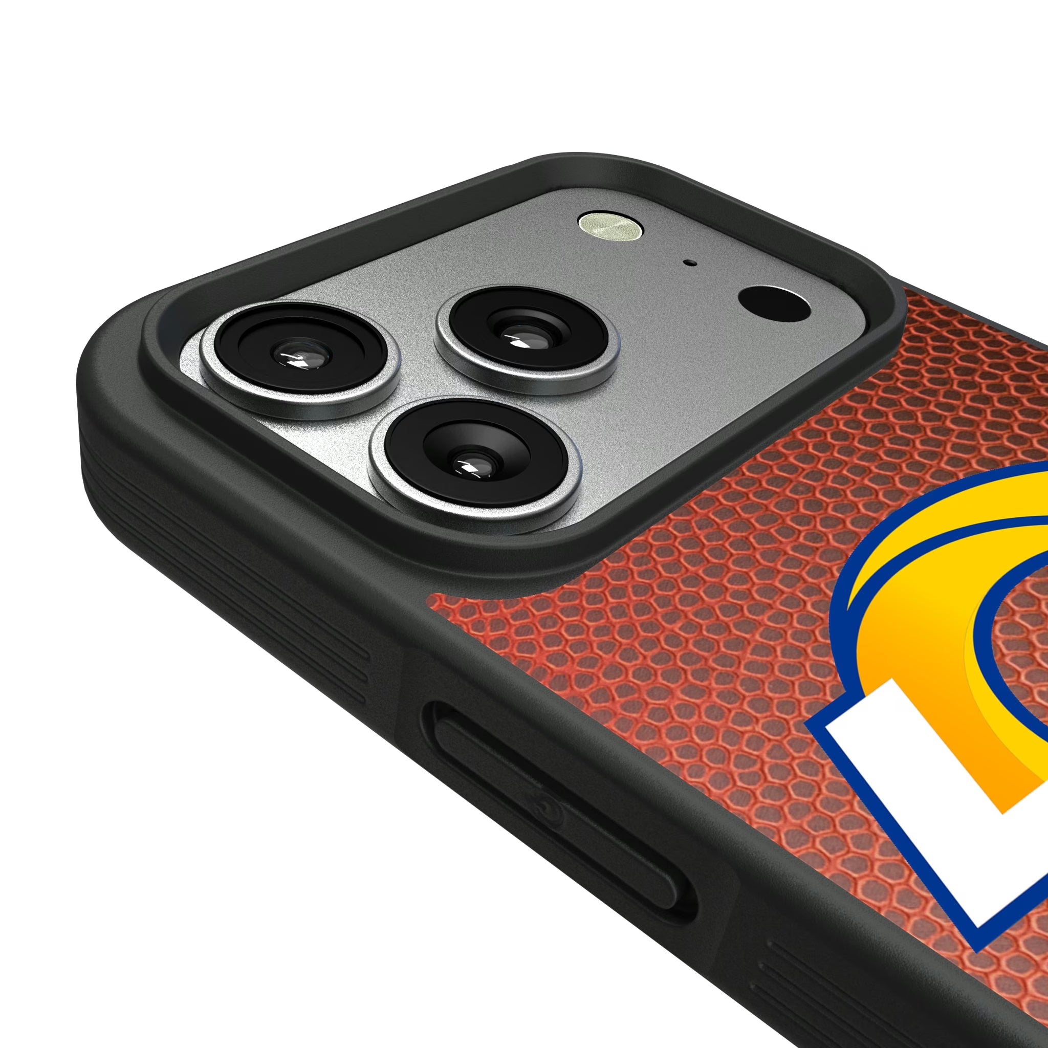 Los Angeles Rams Football Wordmark iPhone Bump Phone Case for Apple iPhone - Detail#Device_iPhone 17 Pro