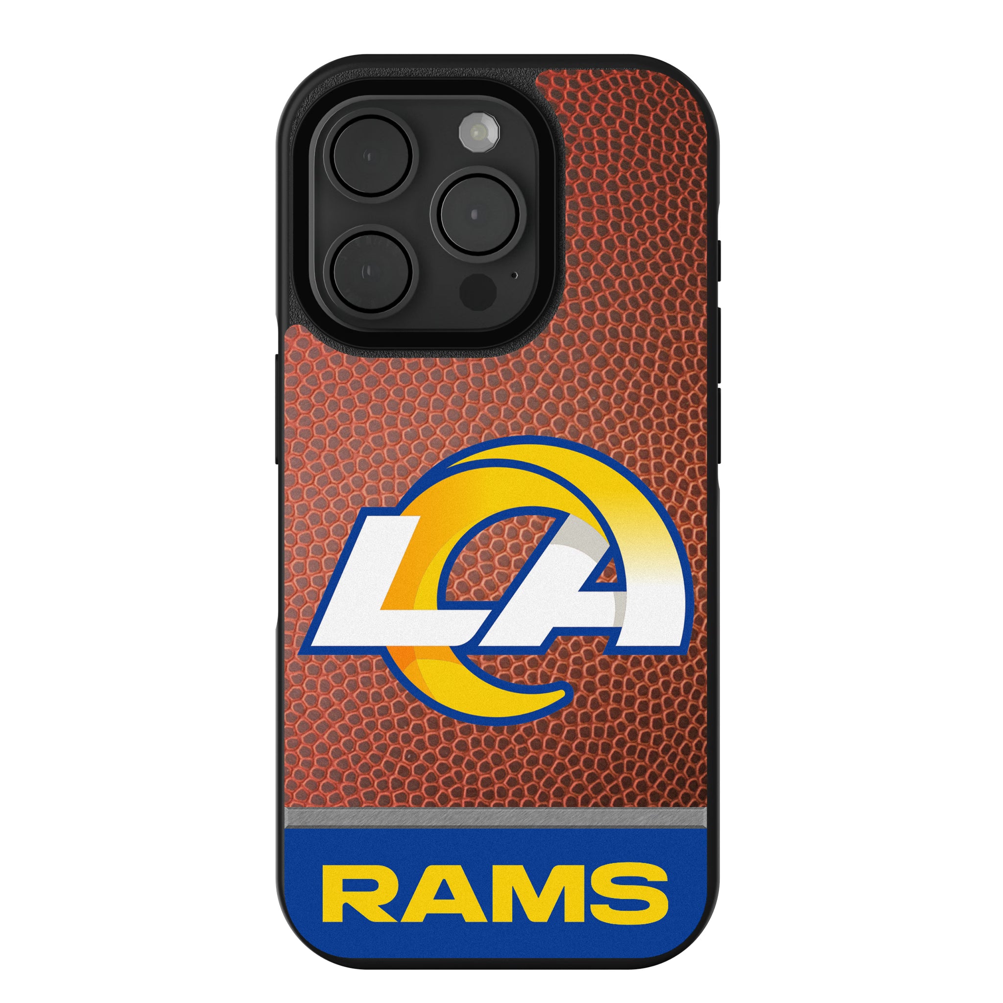 Los Angeles Rams Football Wordmark iPhone Bump Phone Case for Apple iPhone