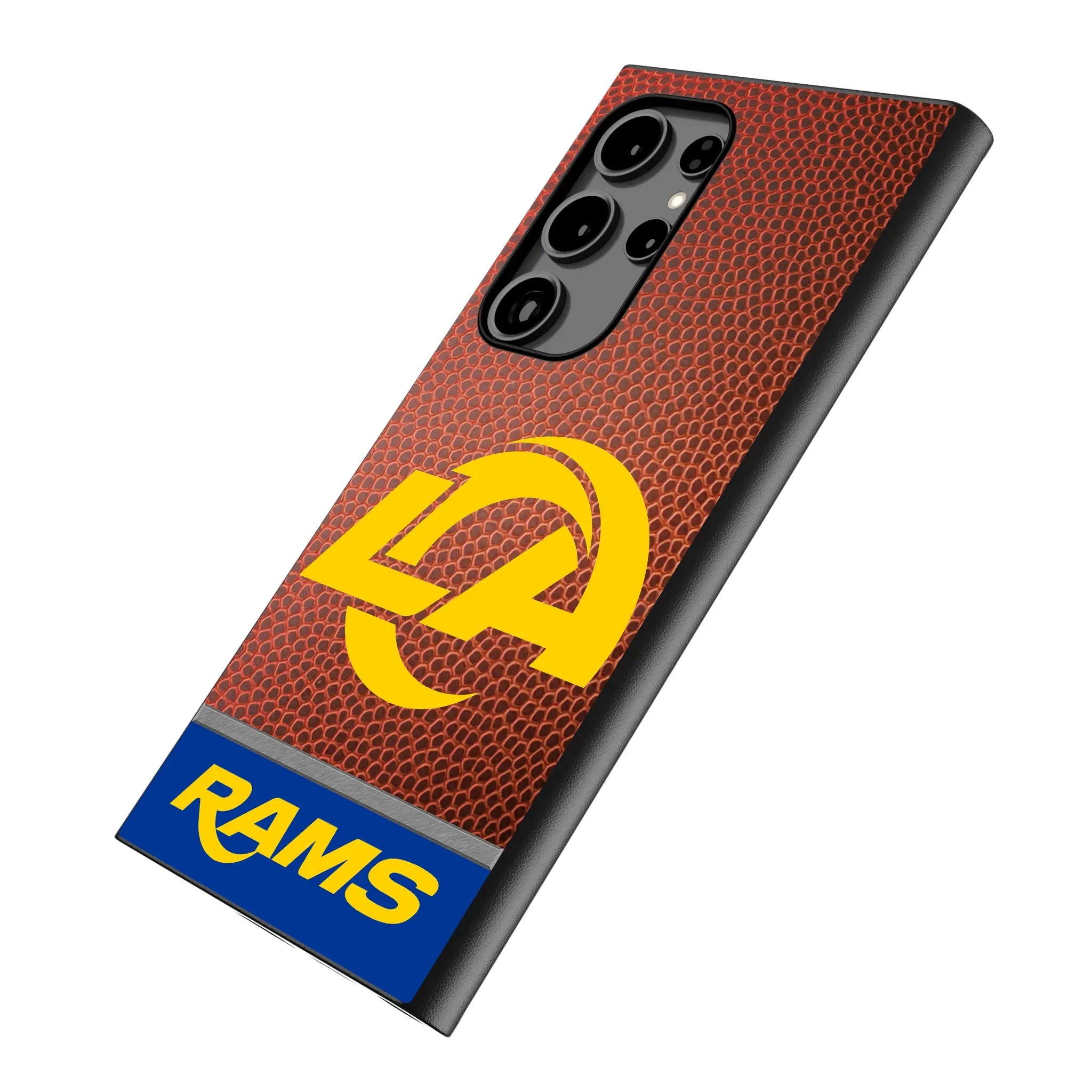 Los Angeles Rams Football Wordmark Galaxy MagSafe Compatible Phone Case for Samsung Galaxy - Isometric View