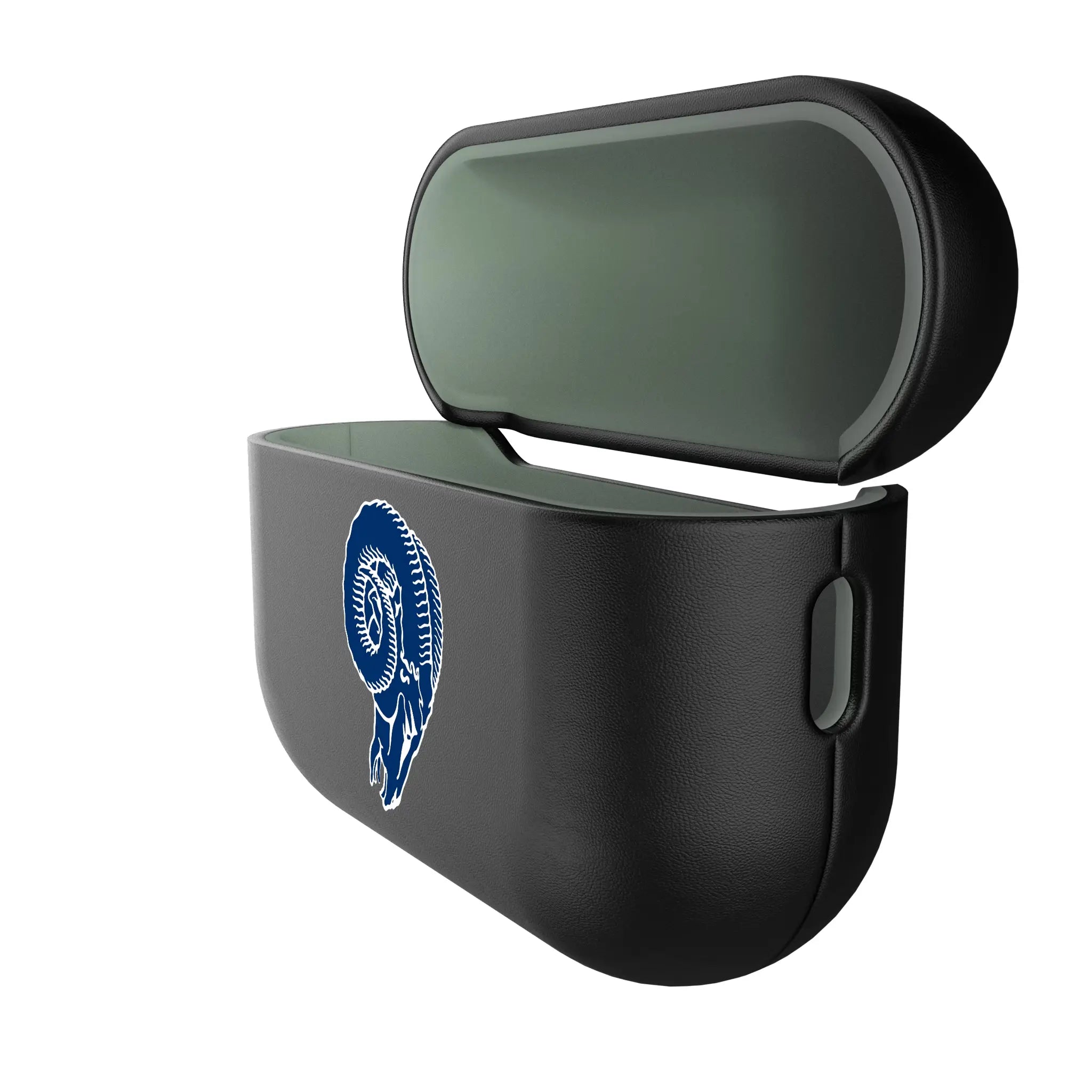 Los Angeles Rams Historic Collection Insignia AirPods AirPod Case Cover - Isometric View#Device_AirPods Pro 3