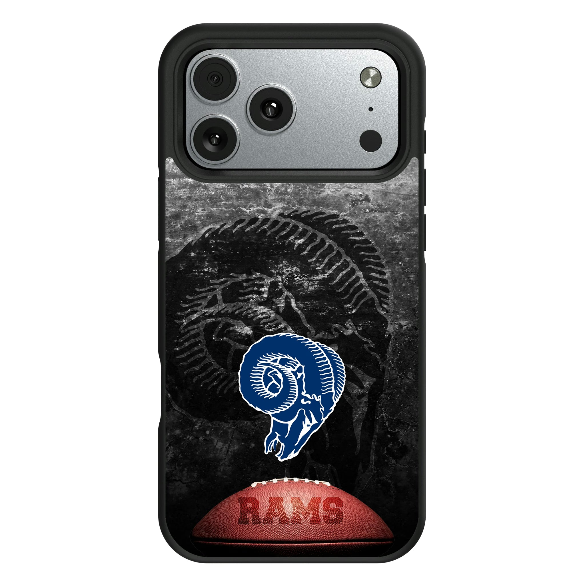 Los Angeles Rams Historic Collection Legendary iPhone Bump Phone Case for Apple iPhone#Device_iPhone 17 Pro Max