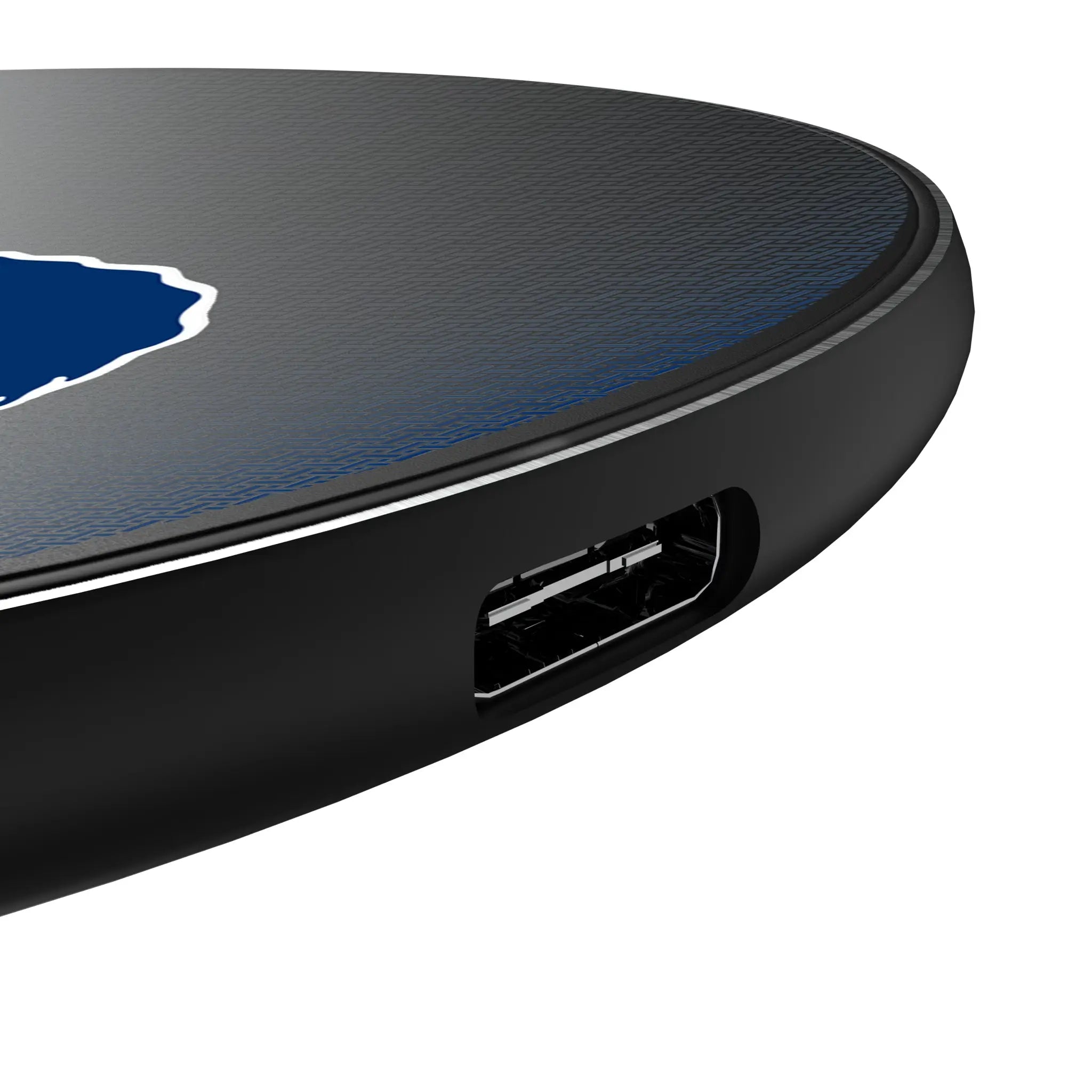 Los Angeles Rams Historic Collection Linen 15-Watt Wireless Charger - Detail