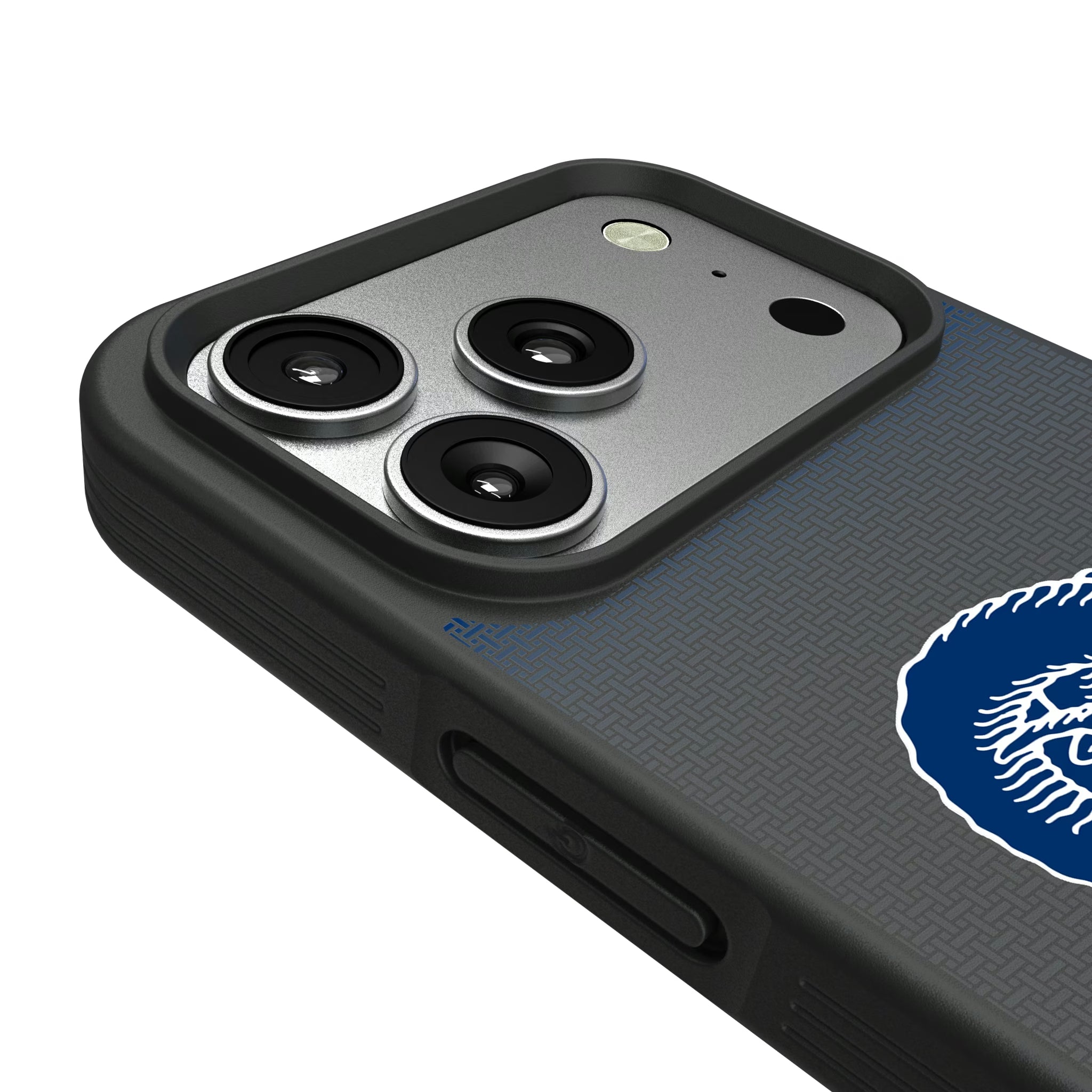 Los Angeles Rams Historic Collection Linen iPhone Bump Phone Case for Apple iPhone - Detail#Device_iPhone 17 Pro