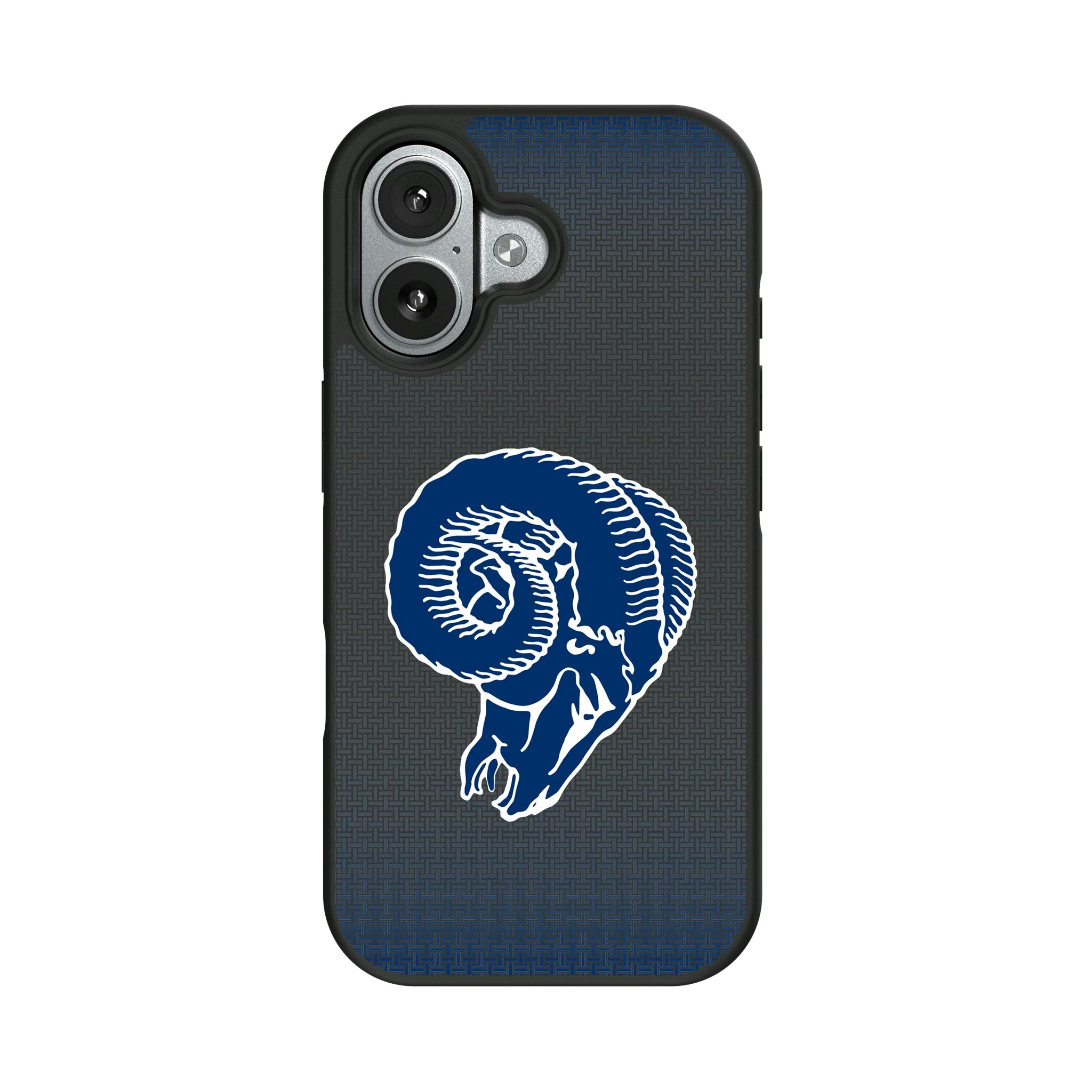 Los Angeles Rams Historic Collection Linen iPhone Bump Phone Case for Apple iPhone#Device_iPhone 17