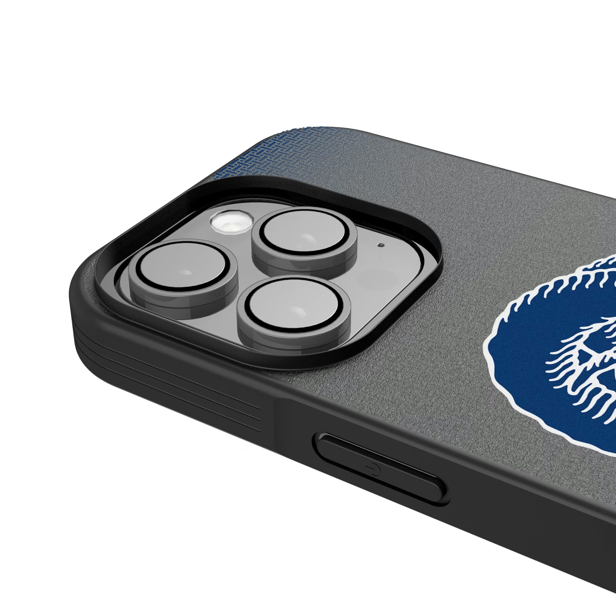 Los Angeles Rams Historic Collection Linen iPhone Bump Phone Case for Apple iPhone - Detail