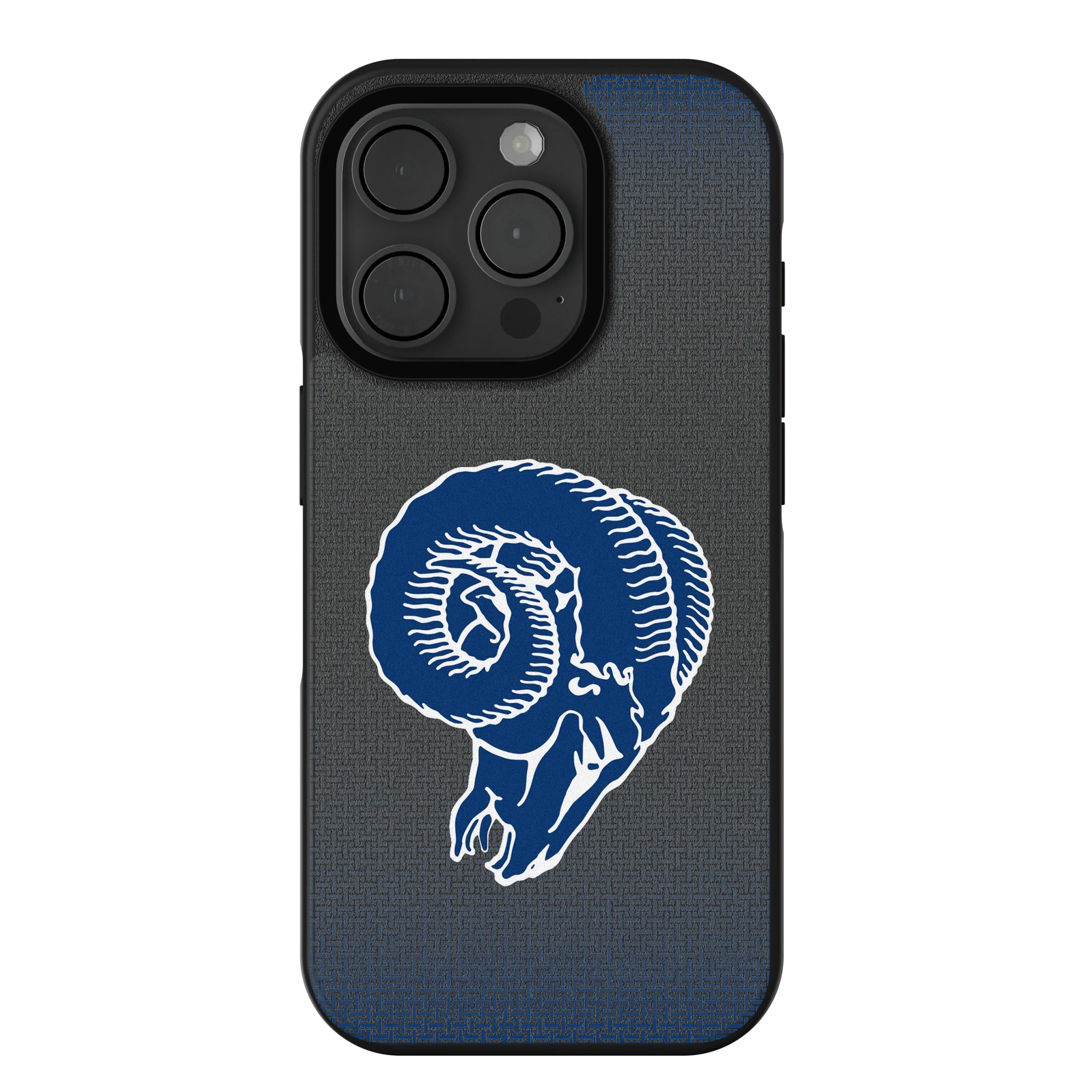 Los Angeles Rams Historic Collection Linen iPhone Bump Phone Case for Apple iPhone