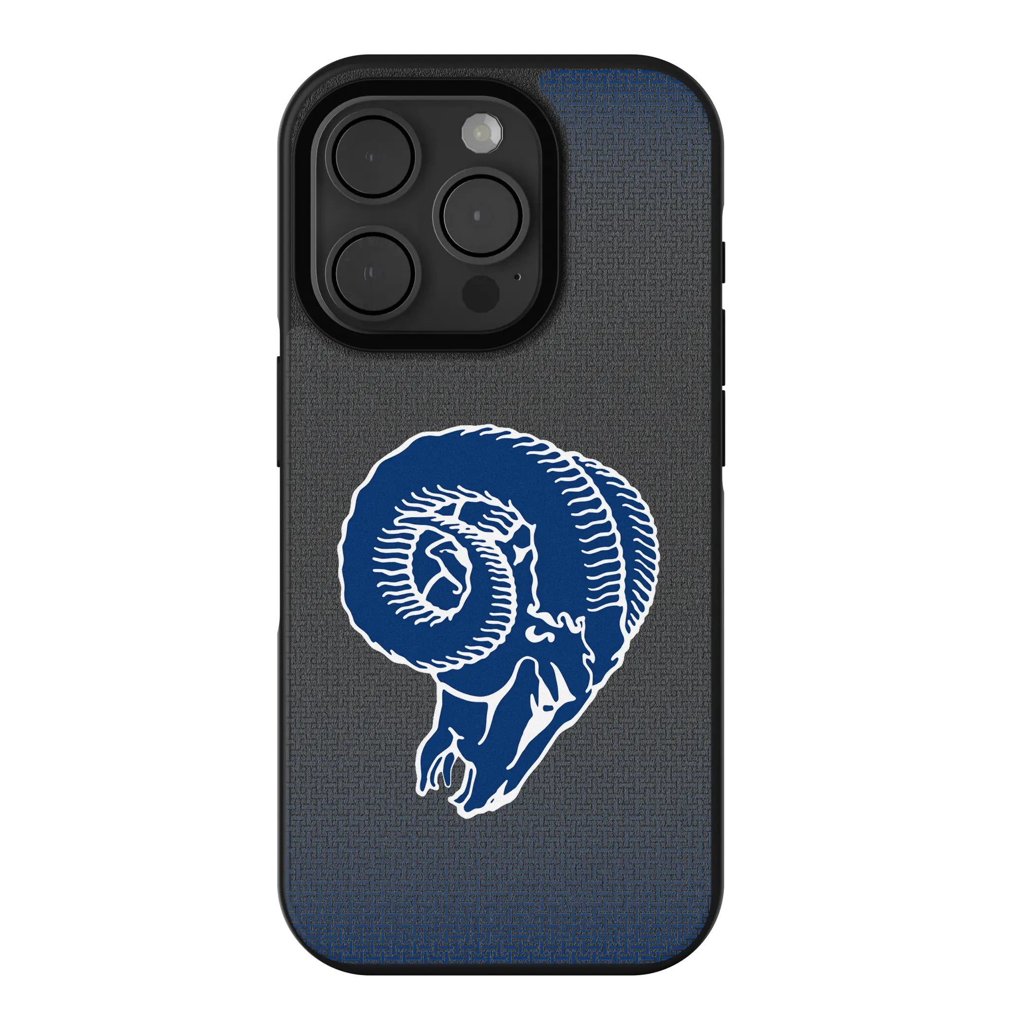 Los Angeles Rams Historic Collection Linen iPhone Bump Phone Case for Apple iPhone