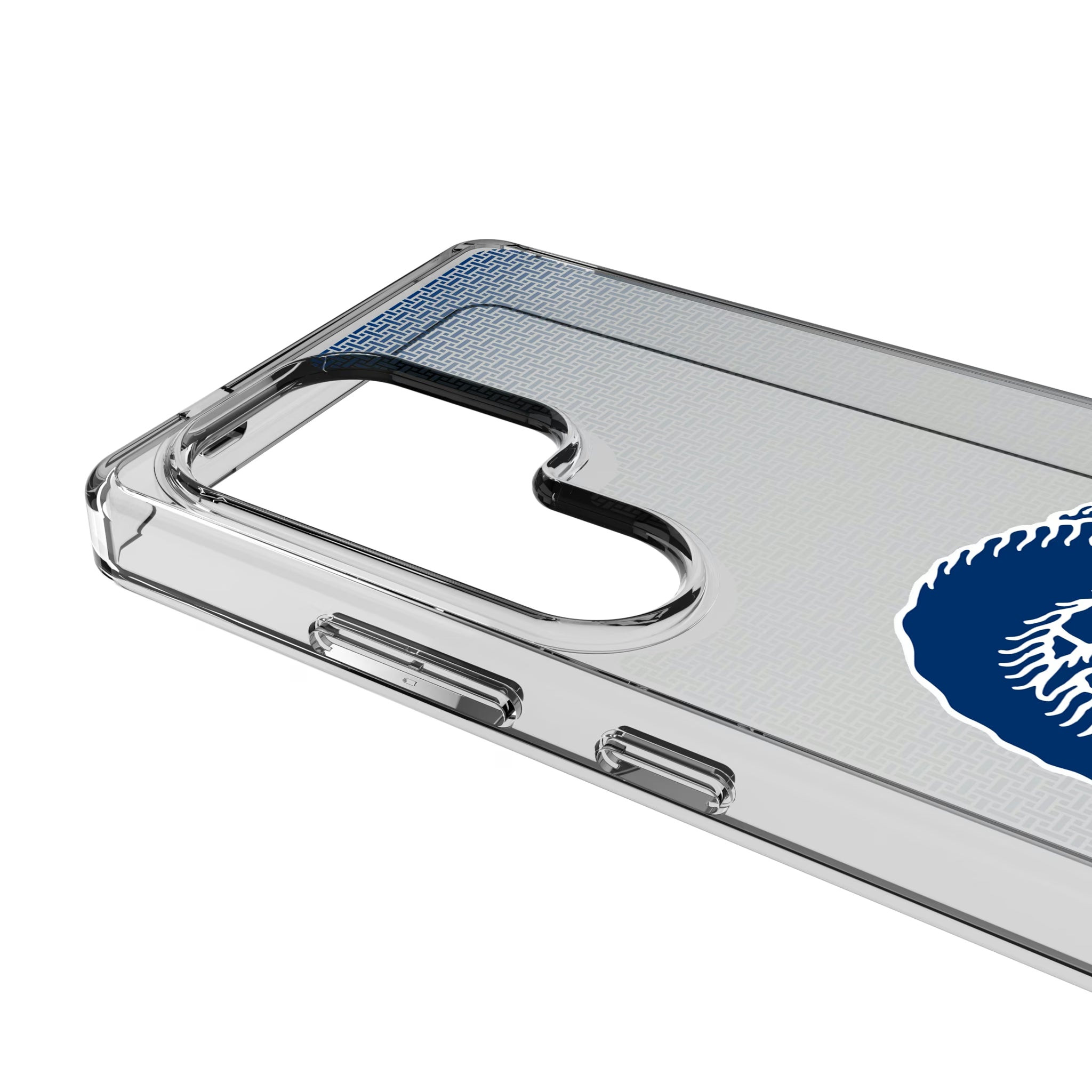 Los Angeles Rams Historic Collection Linen Galaxy Clear Phone Case for Samsung Galaxy - Detail
