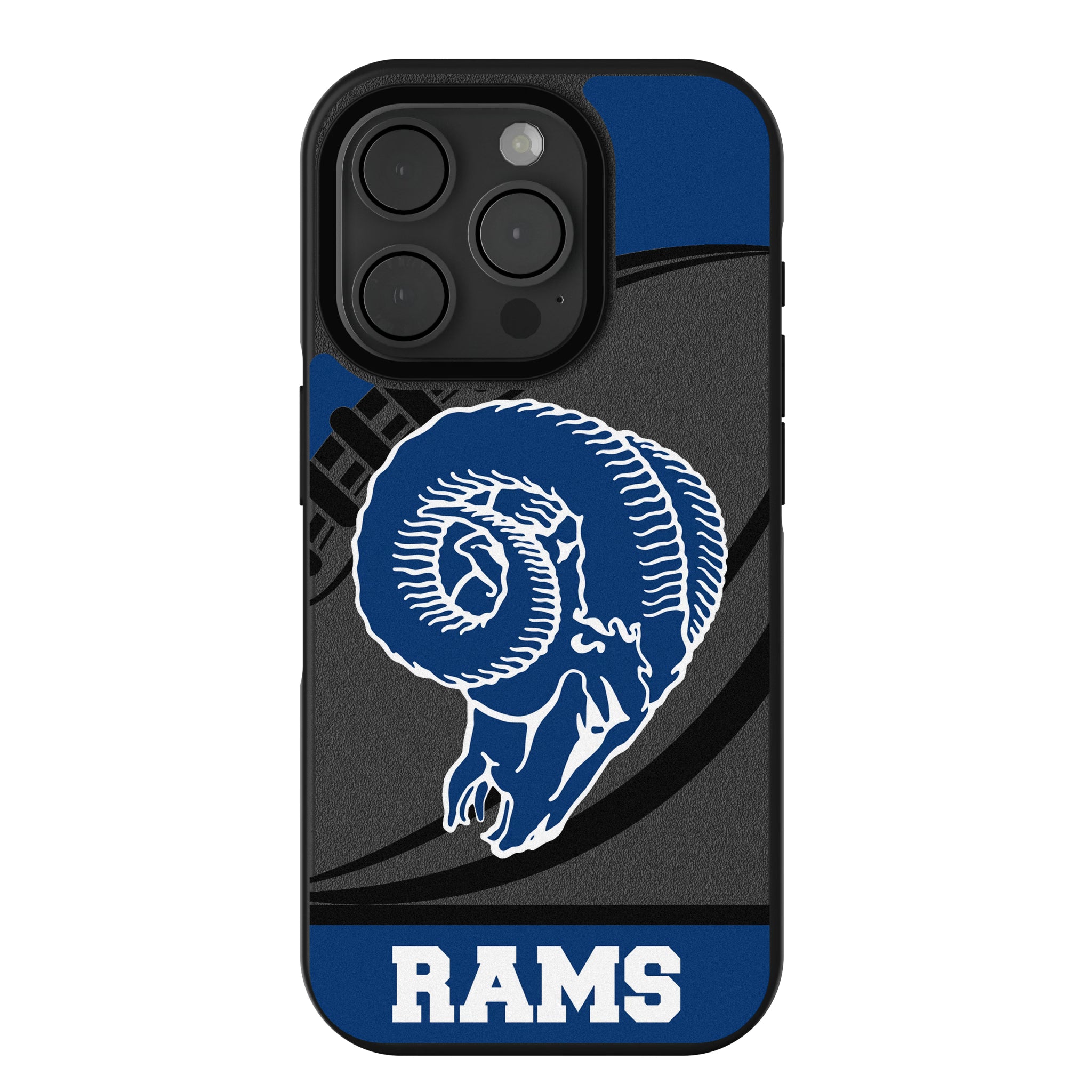 Los Angeles Rams Historic Collection Passtime iPhone Bump Phone Case for Apple iPhone