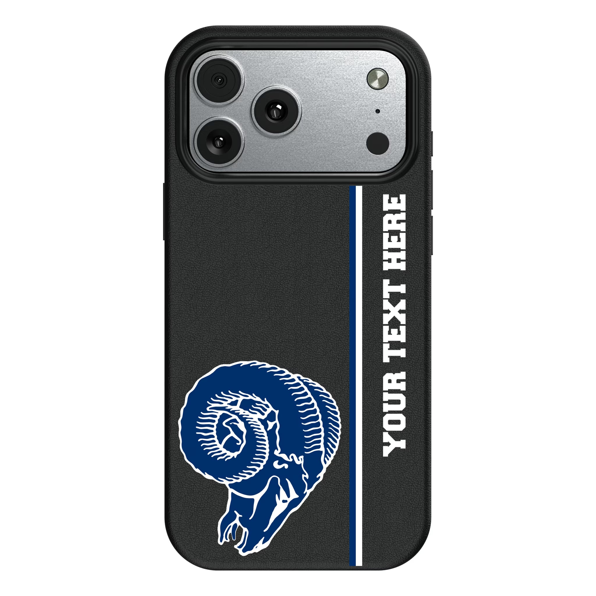 Los Angeles Rams Historic Collection Personalized Sidebard iPhone MagSafe Compatible Phone Case for Apple iPhone#Device_iPhone 17 Pro Max