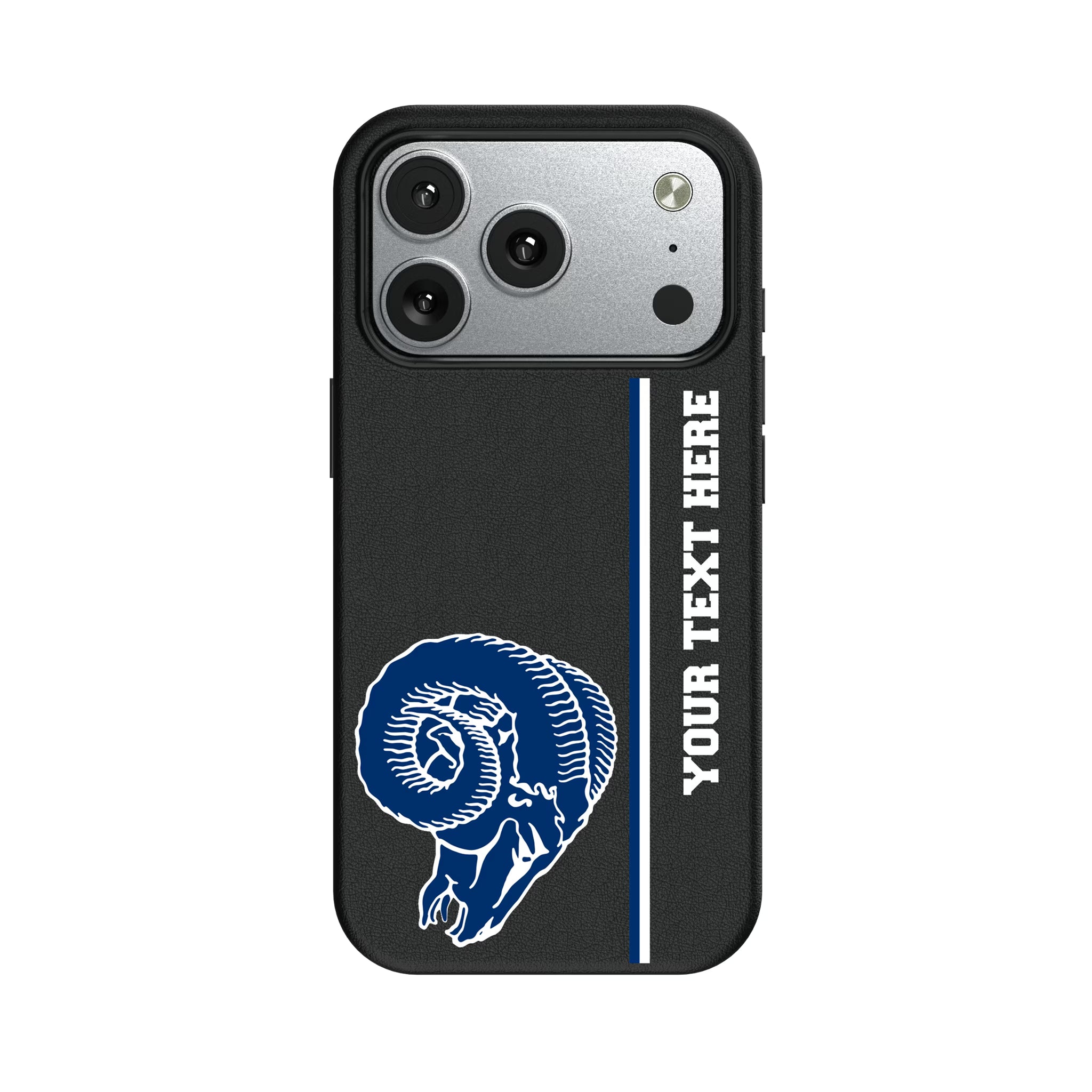 Los Angeles Rams Historic Collection Personalized Sidebard iPhone MagSafe Compatible Phone Case for Apple iPhone#Device_iPhone 17 Pro