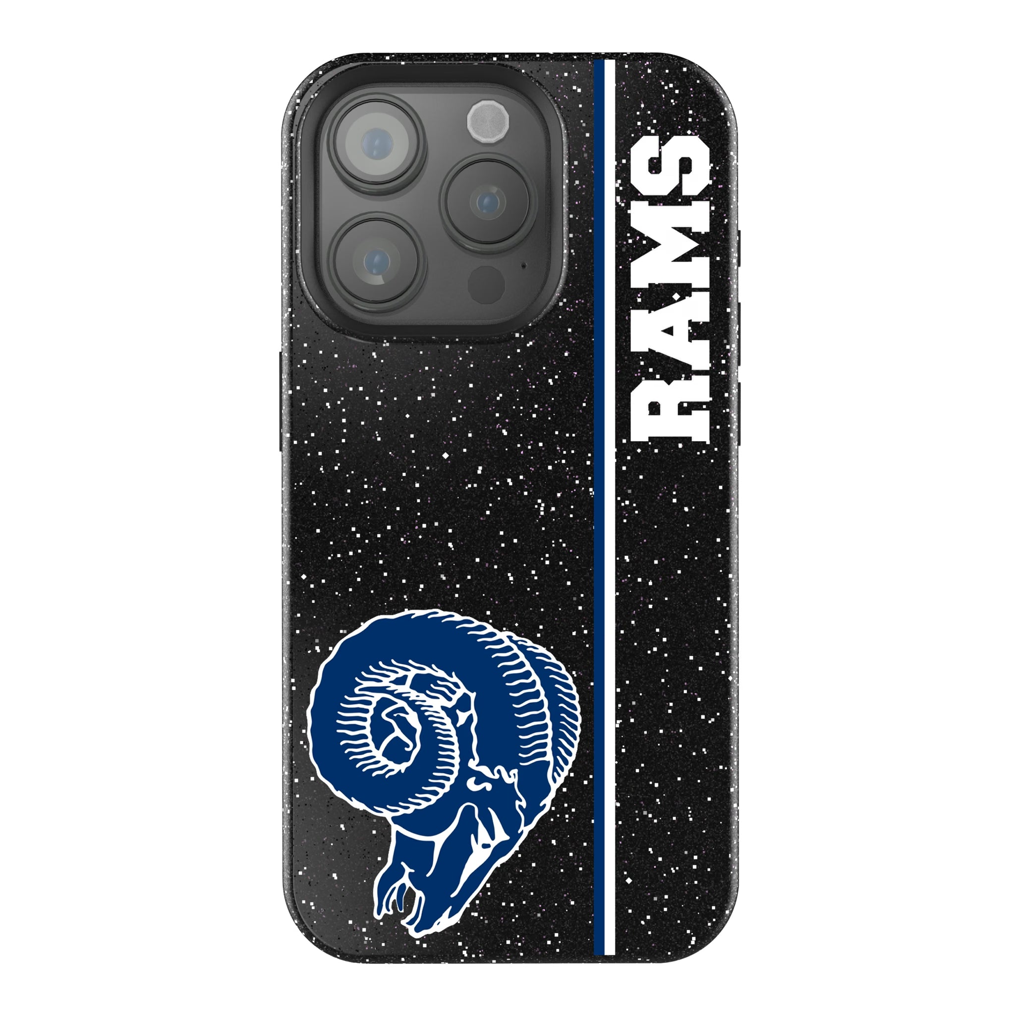 Los Angeles Rams Historic Collection Sidebar iPhone Bling Phone Case for Apple iPhone