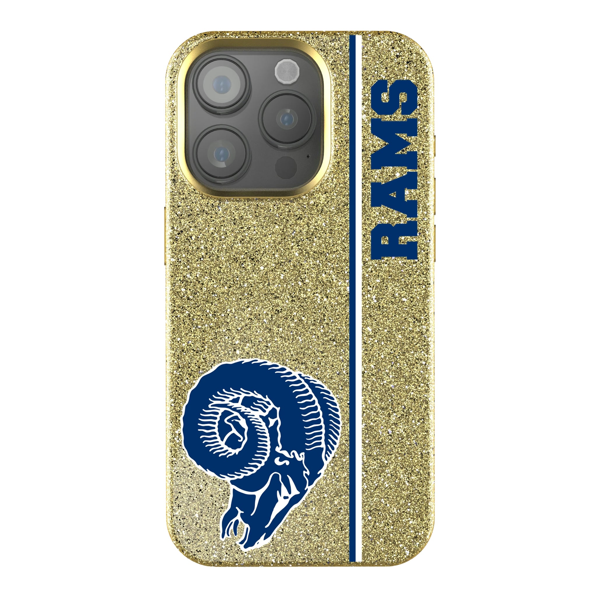 Los Angeles Rams Historic Collection Sidebar iPhone Bling Phone Case for Apple iPhone