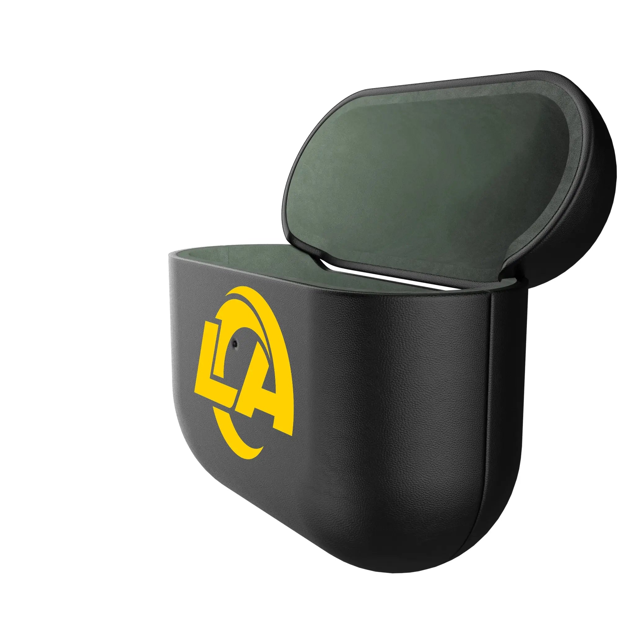 Los Angeles Rams Insignia AirPods AirPod Case Cover - Isometric View#Device_AirPods 3rd Gen