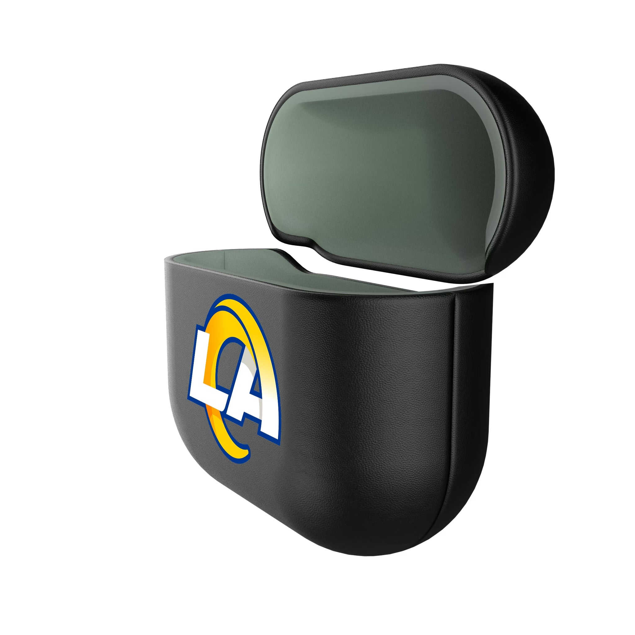 Los Angeles Rams Insignia AirPods AirPod Case Cover - Isometric View#Device_AirPods 4