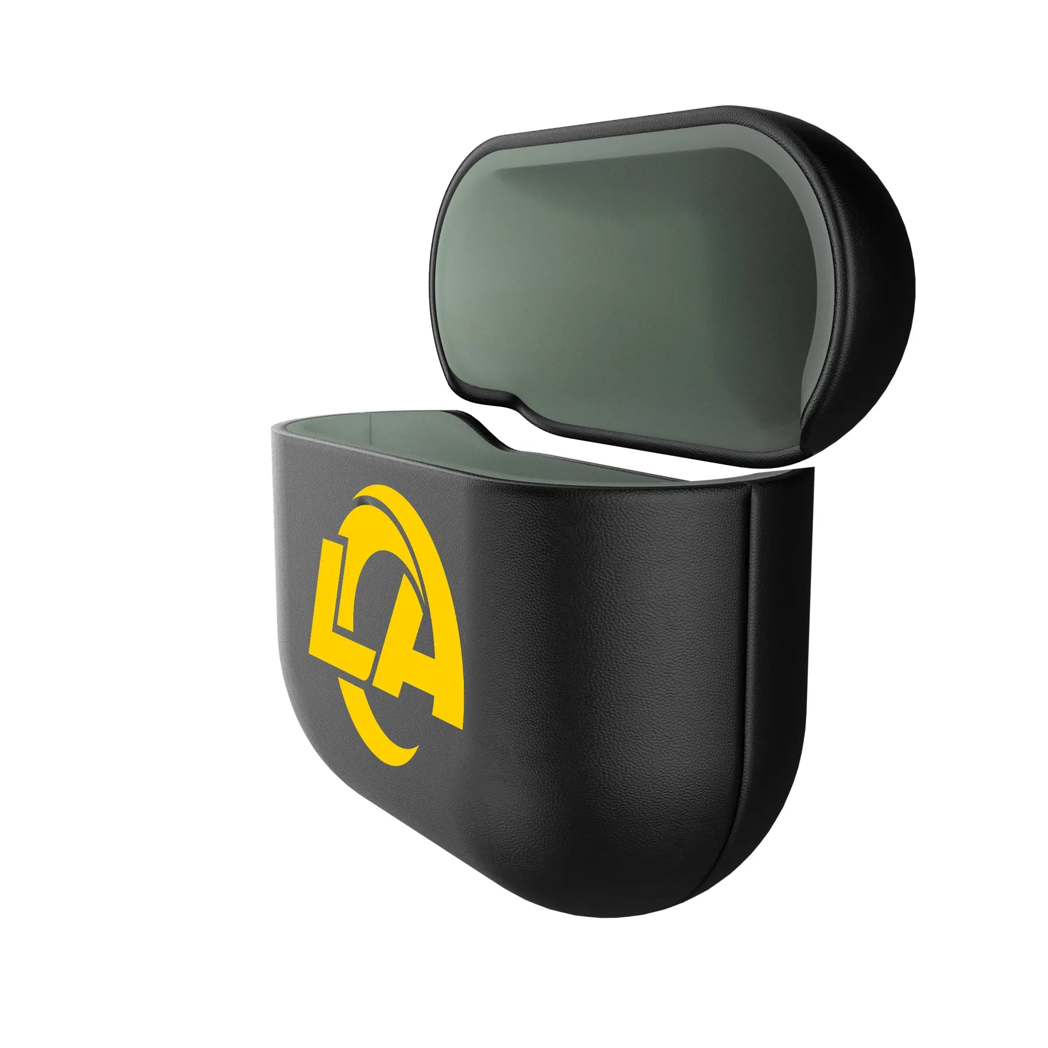 Los Angeles Rams Insignia AirPods AirPod Case Cover - Isometric View#Device_AirPods 4