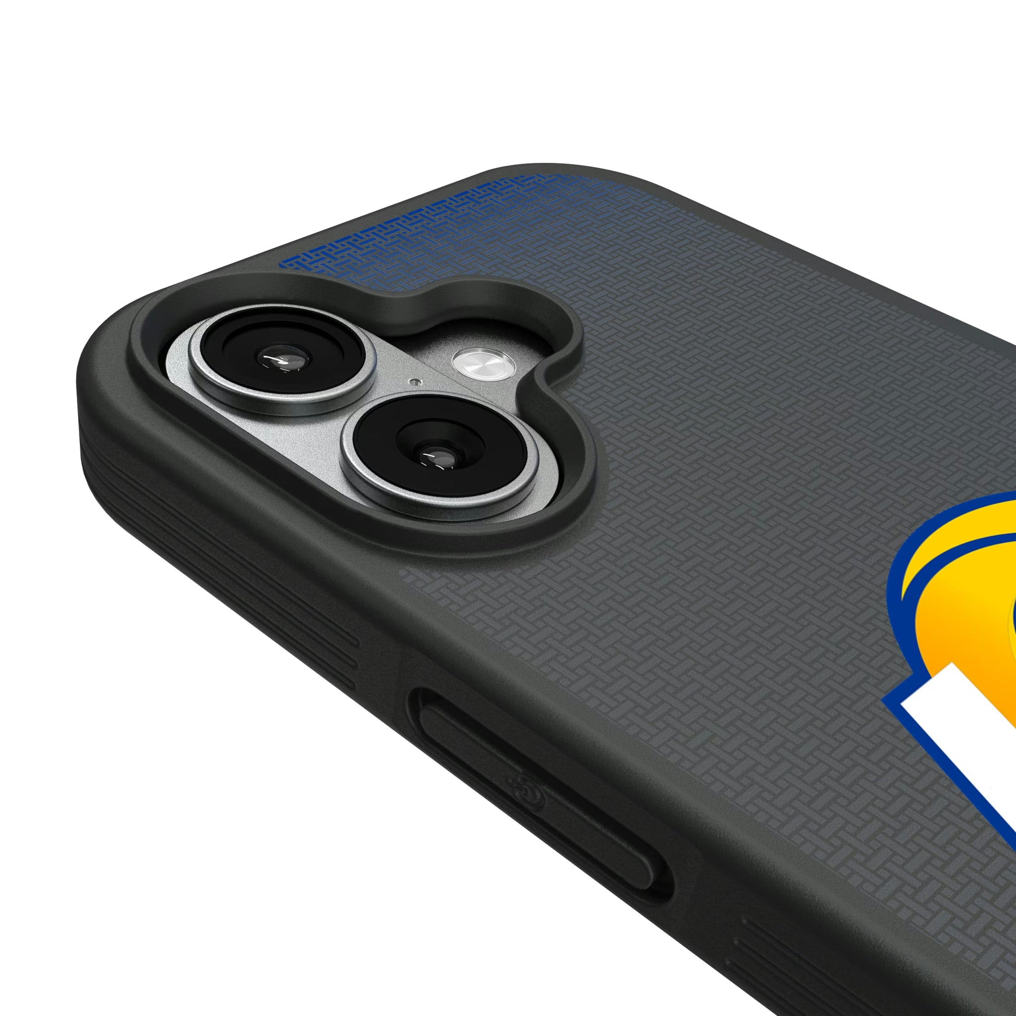 Los Angeles Rams Linen iPhone Bump Phone Case for Apple iPhone - Detail#Device_iPhone 17