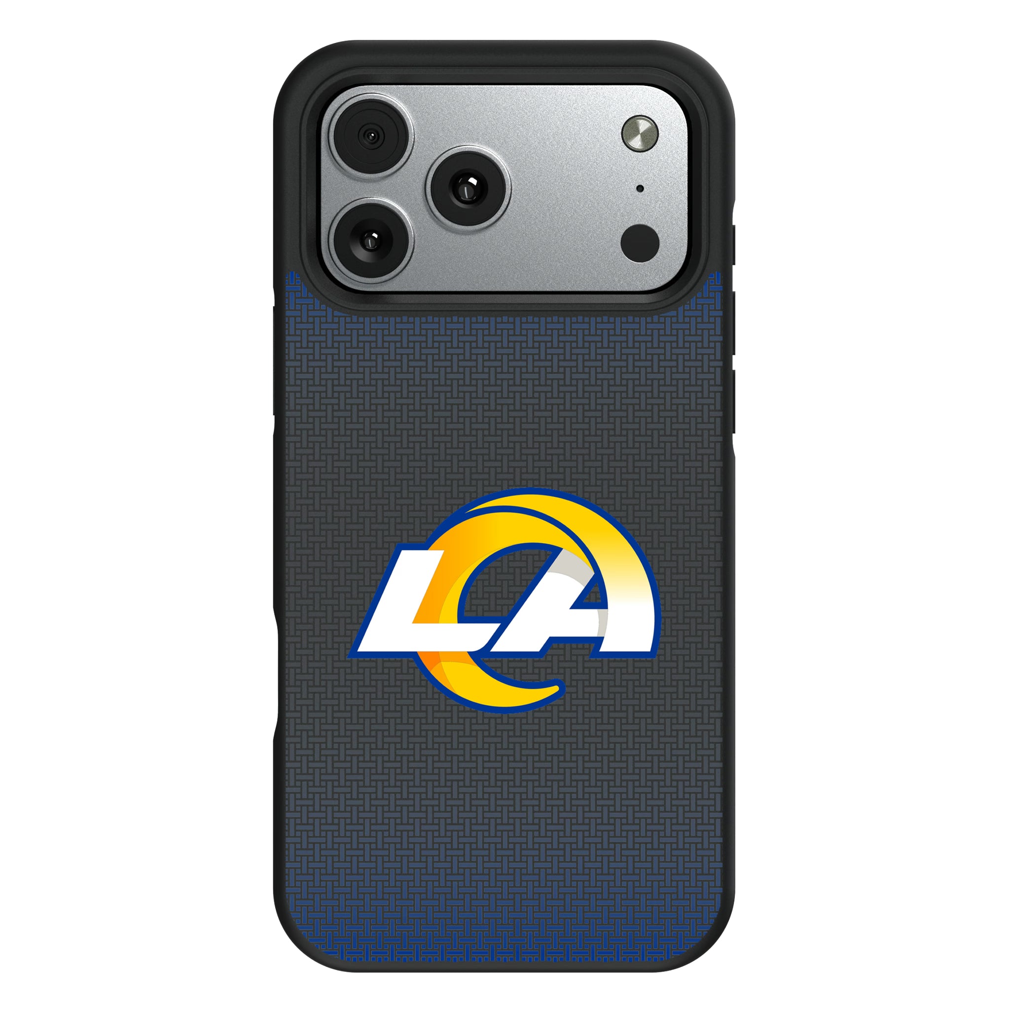 Los Angeles Rams Linen iPhone Bump Phone Case for Apple iPhone#Device_iPhone 17 Pro Max