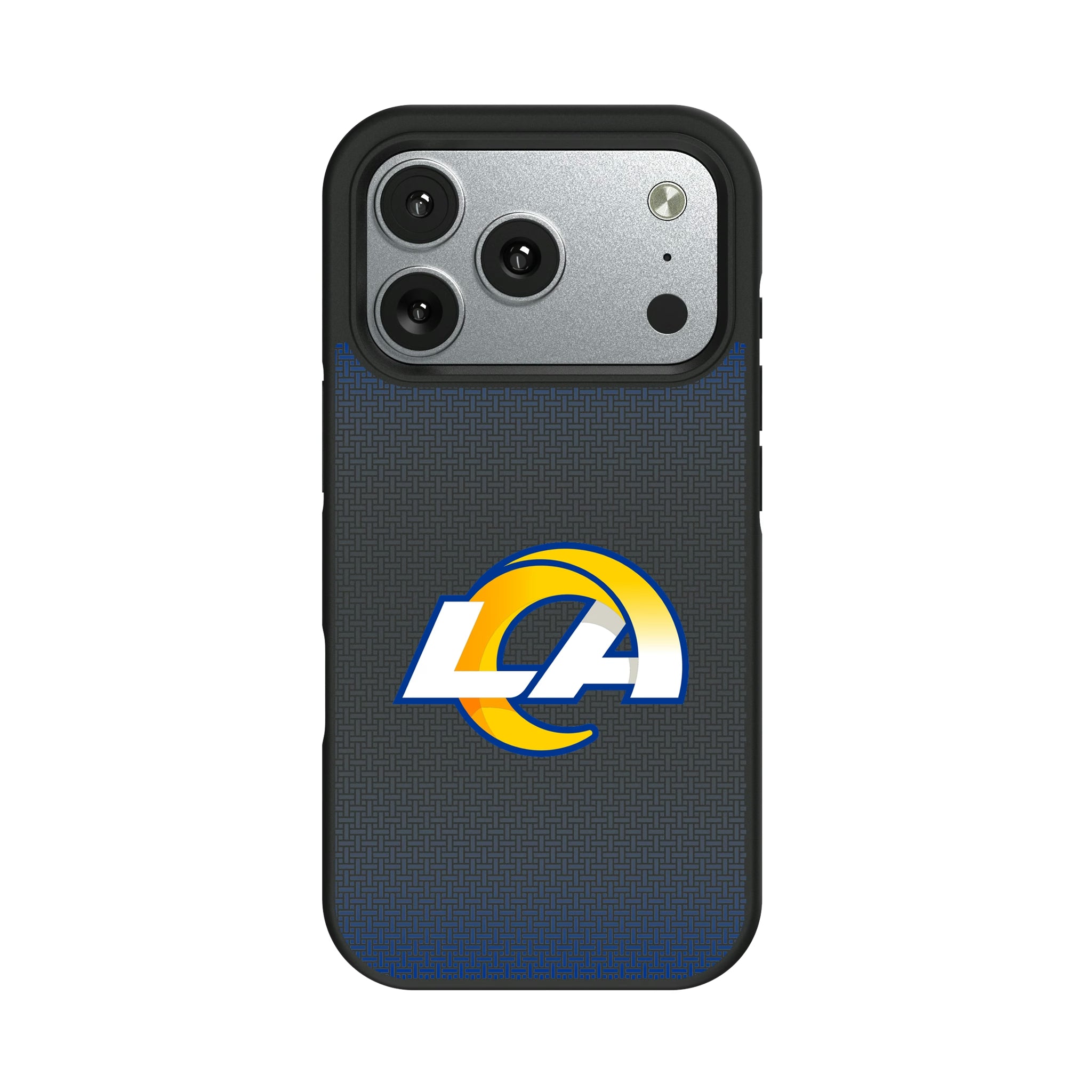 Los Angeles Rams Linen iPhone Bump Phone Case for Apple iPhone#Device_iPhone 17 Pro
