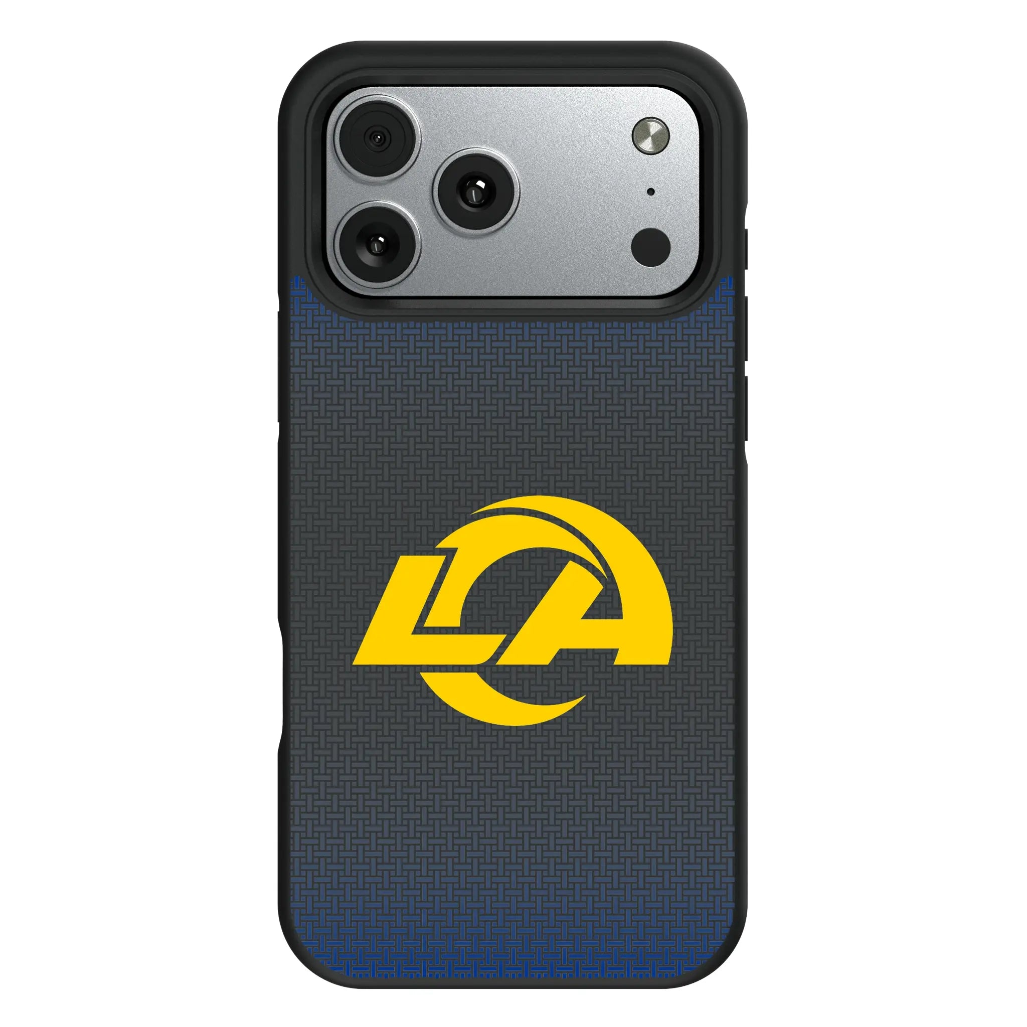 Los Angeles Rams Linen iPhone Bump Phone Case for Apple iPhone#Device_iPhone 17 Pro Max