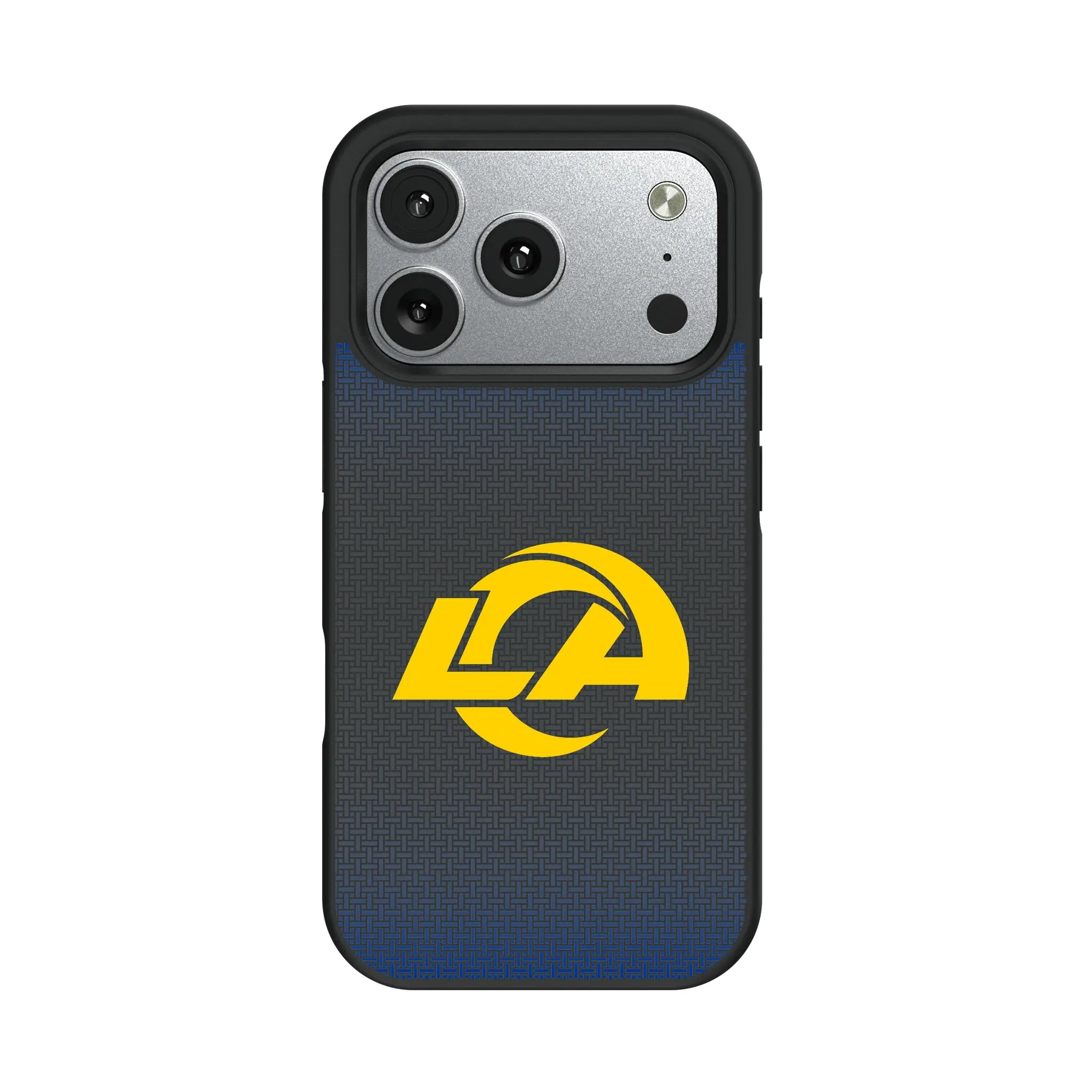 Los Angeles Rams Linen iPhone Bump Phone Case for Apple iPhone#Device_iPhone 17 Pro