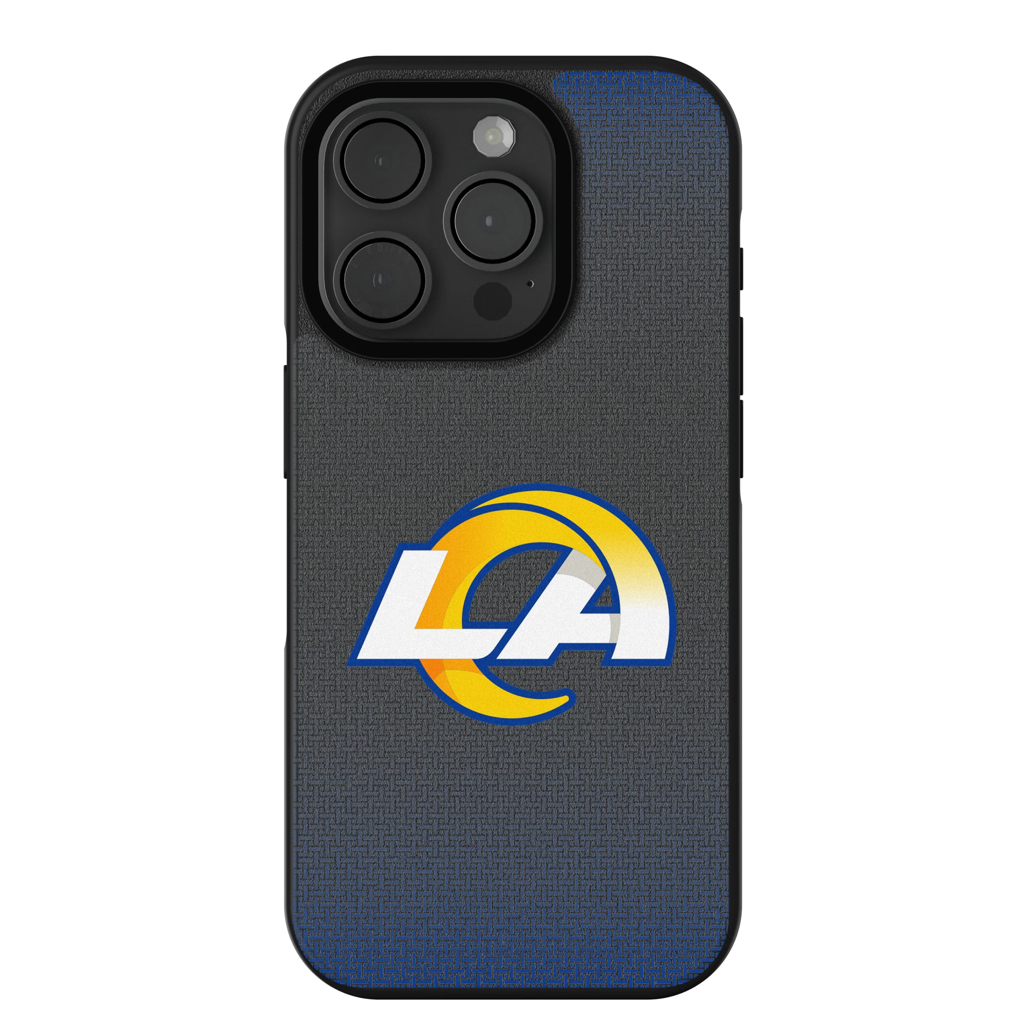 Los Angeles Rams Linen iPhone Bump Phone Case for Apple iPhone