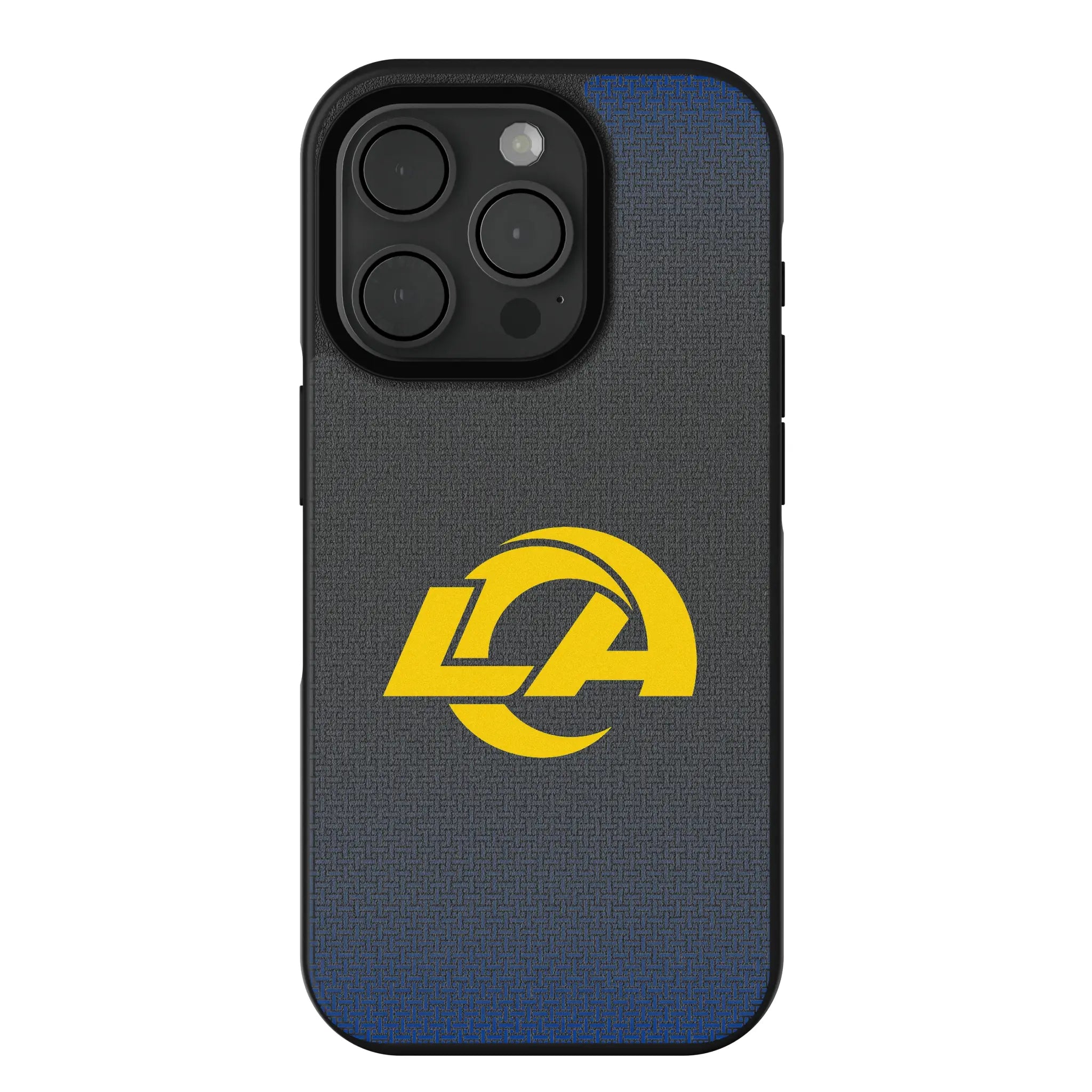 Los Angeles Rams Linen iPhone Bump Phone Case for Apple iPhone
