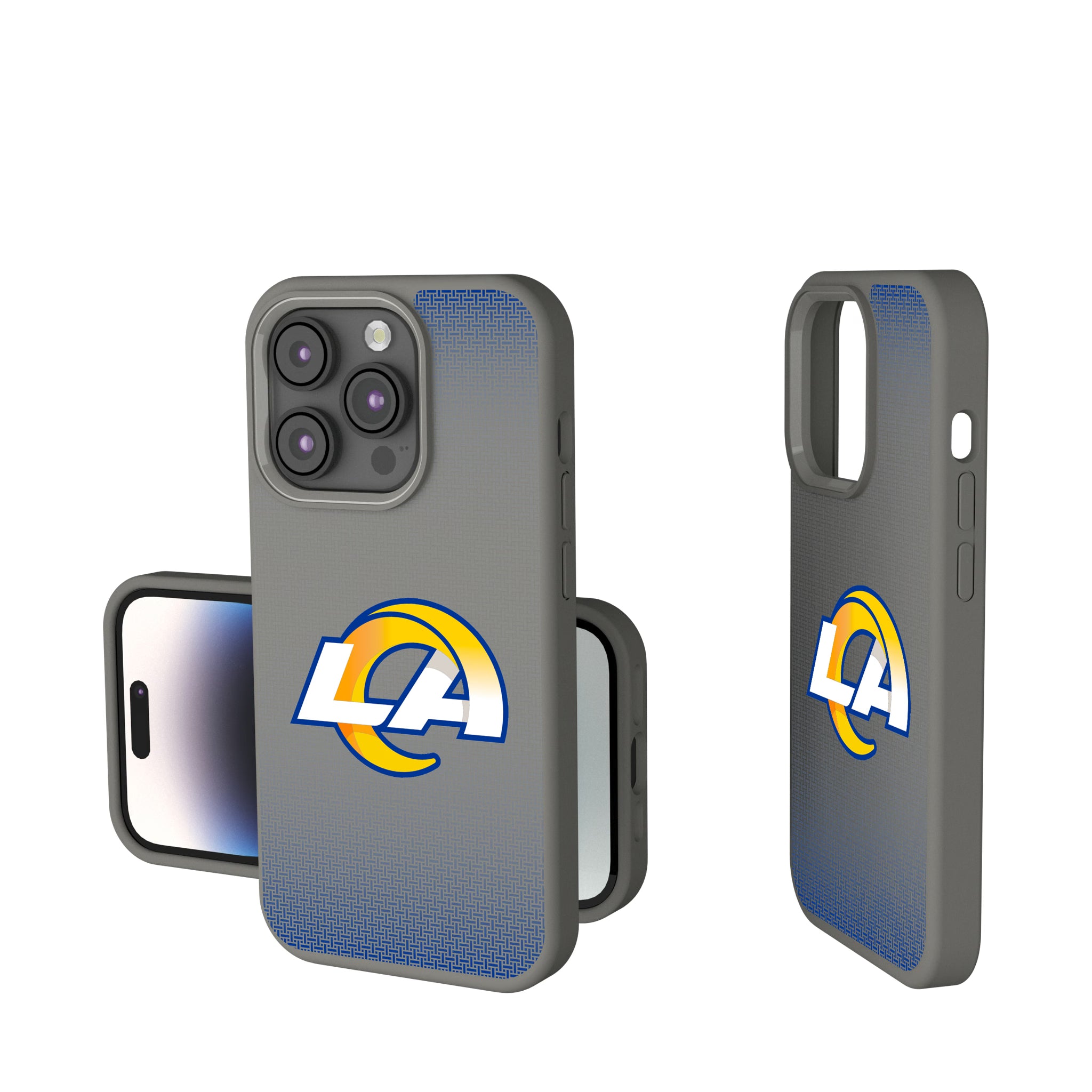 Los Angeles Rams Linen iPhone Soft Touch Phone Case for Apple iPhone