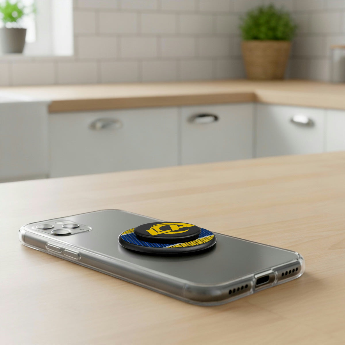 Los Angeles Rams Mesh Popsockets Round Magnetic - Lifestyle