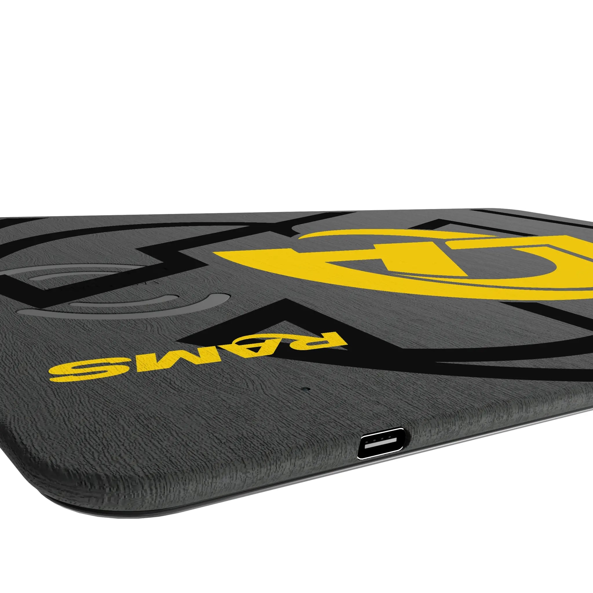 Los Angeles Rams Monocolor Tilt 15-Watt Wireless Charger and Mouse Pad
