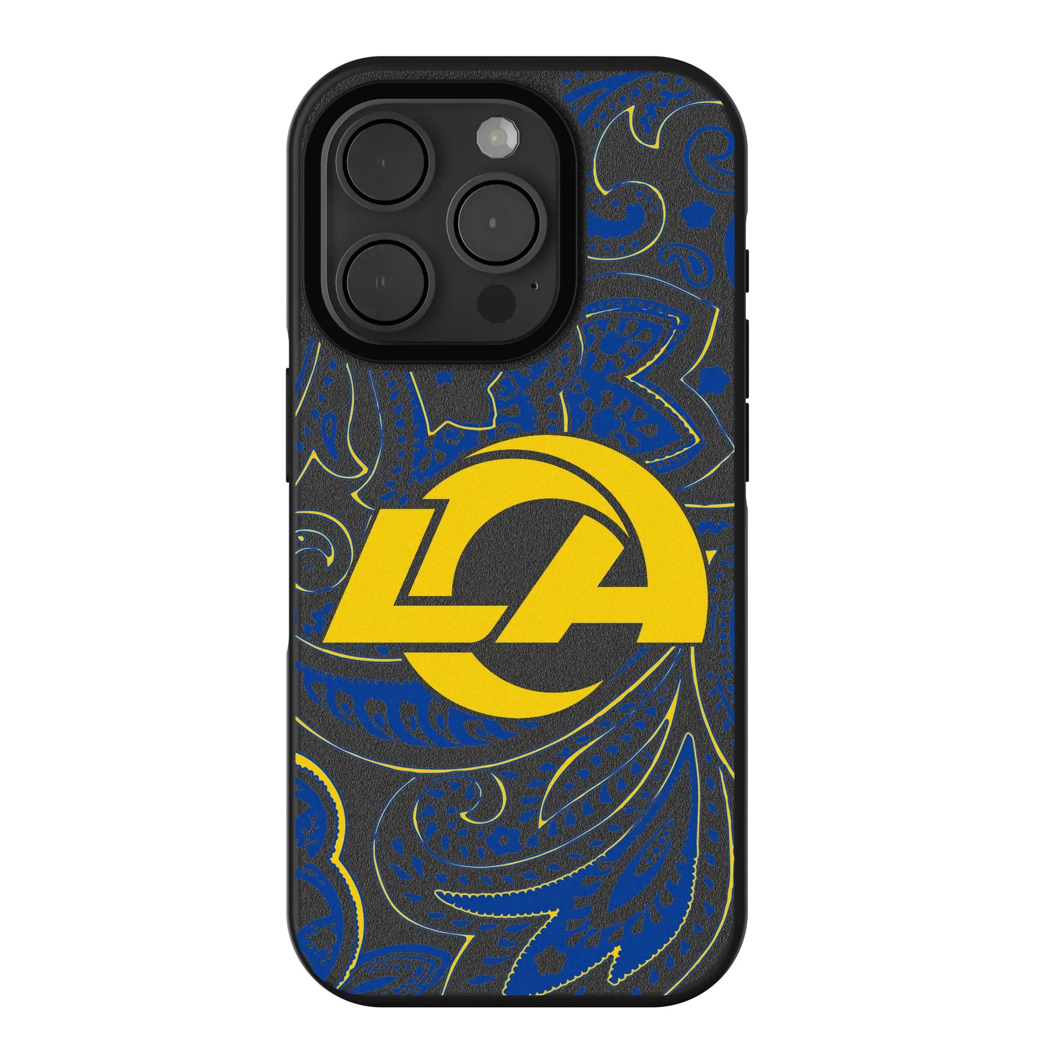 Los Angeles Rams Paisley iPhone Bump Phone Case for Apple iPhone