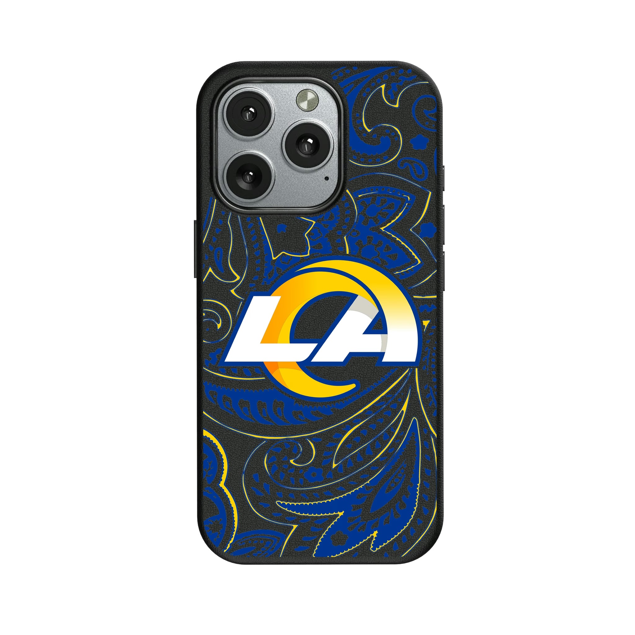 Los Angeles Rams Paisley iPhone MagSafe Compatible Phone Case for Apple iPhone