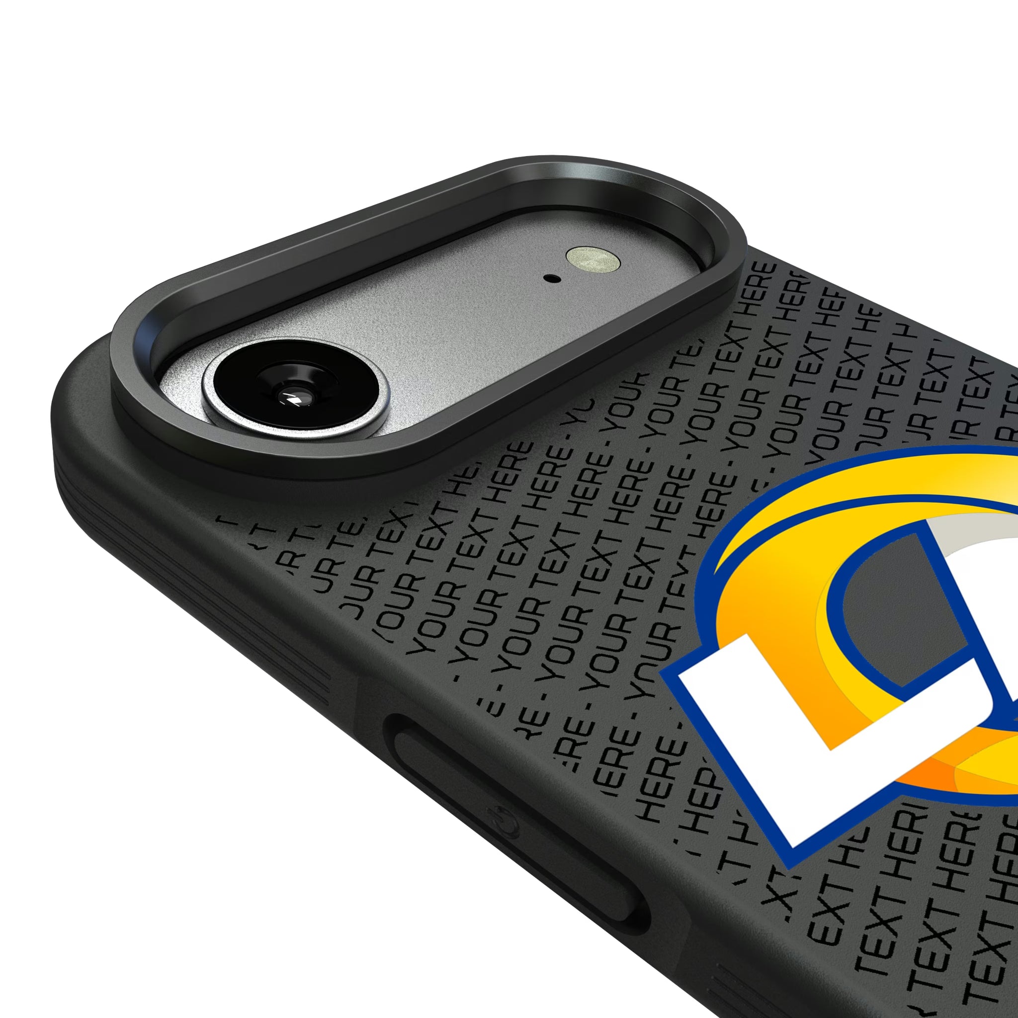 Los Angeles Rams Personalized EndZone Plus iPhone Bump Phone Case for Apple iPhone - Detail#Device_iPhone Air