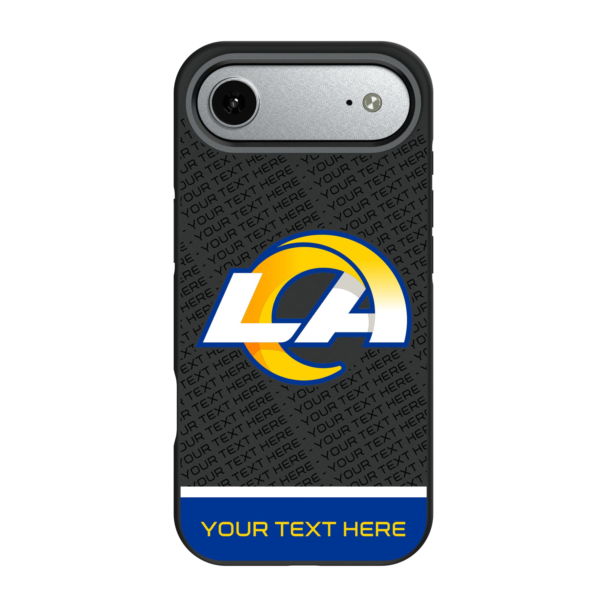 Los Angeles Rams Personalized EndZone Plus iPhone Bump Phone Case for Apple iPhone#Device_iPhone Air