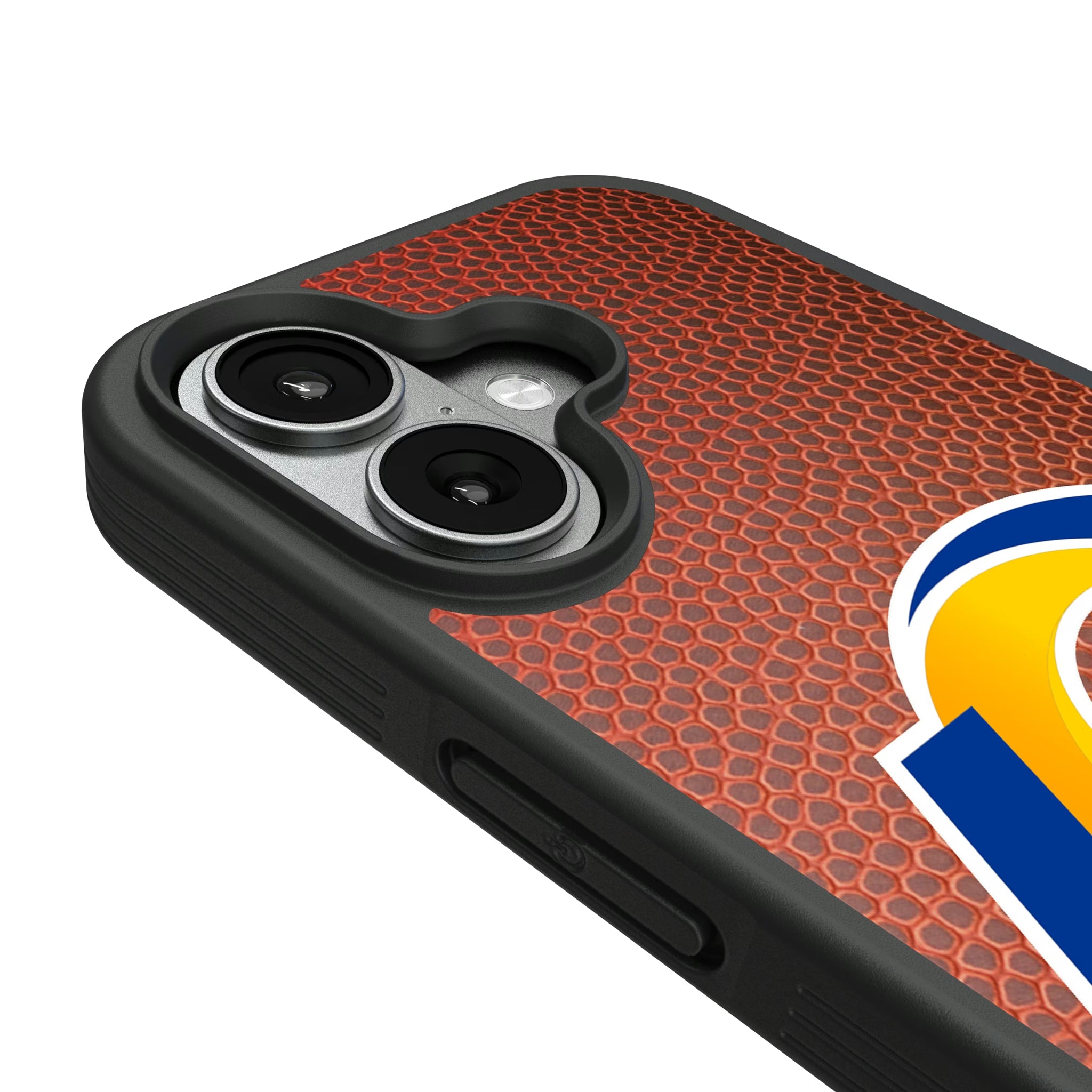 Los Angeles Rams Personalized Football iPhone Bump Phone Case for Apple iPhone - Detail#Device_iPhone 17