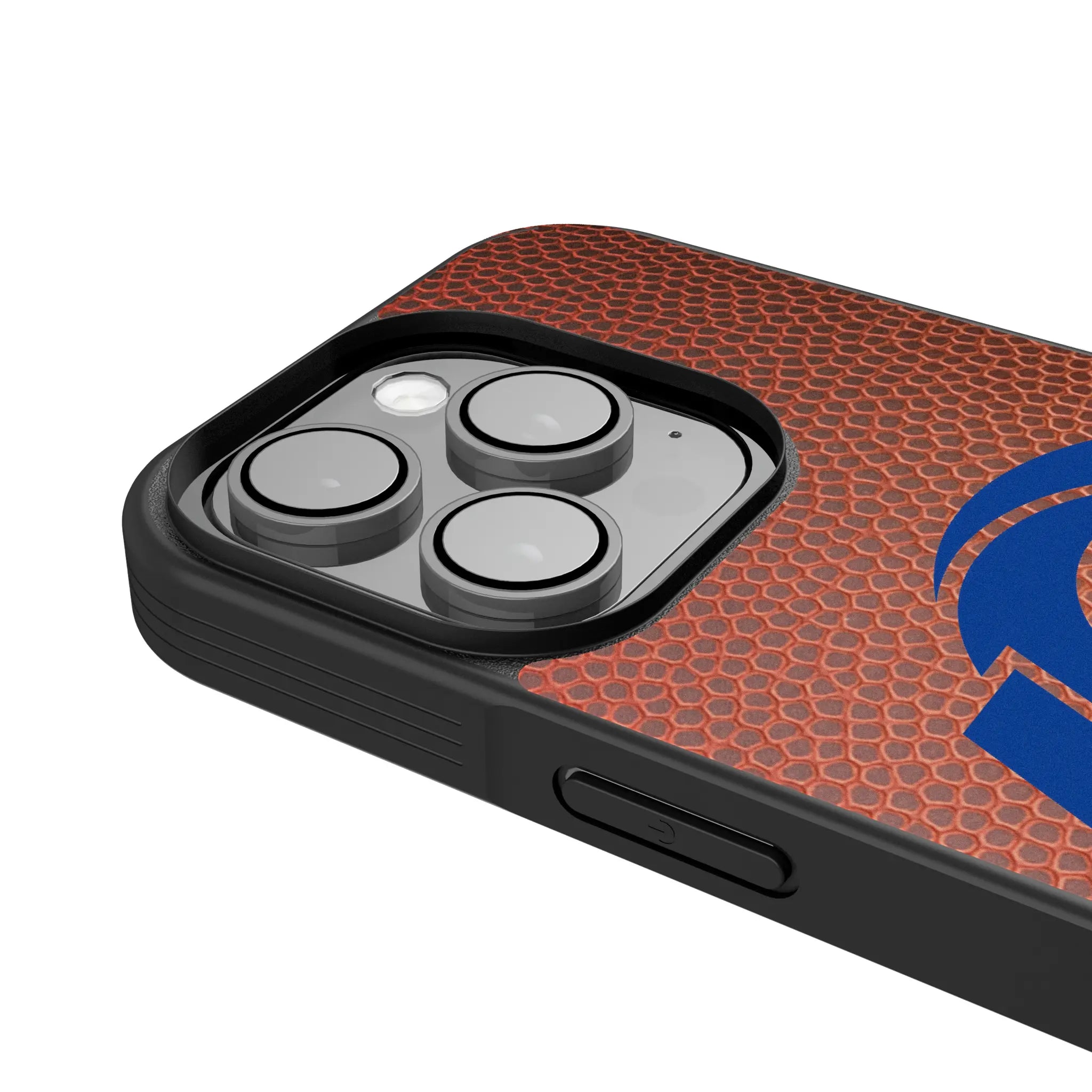 Los Angeles Rams Personalized Football iPhone Bump Phone Case for Apple iPhone - Detail