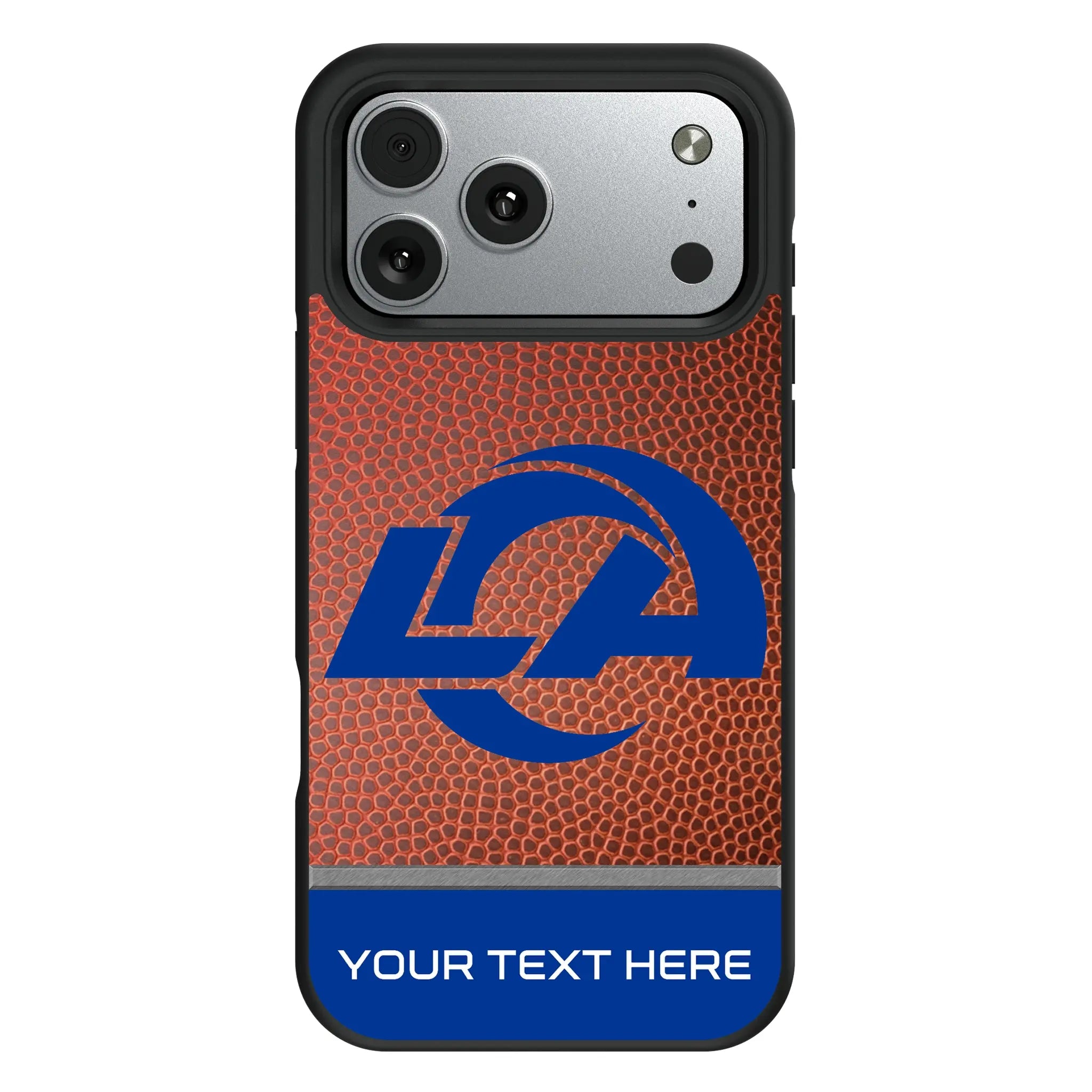 Los Angeles Rams Personalized Football iPhone Bump Phone Case for Apple iPhone#Device_iPhone 17 Pro Max