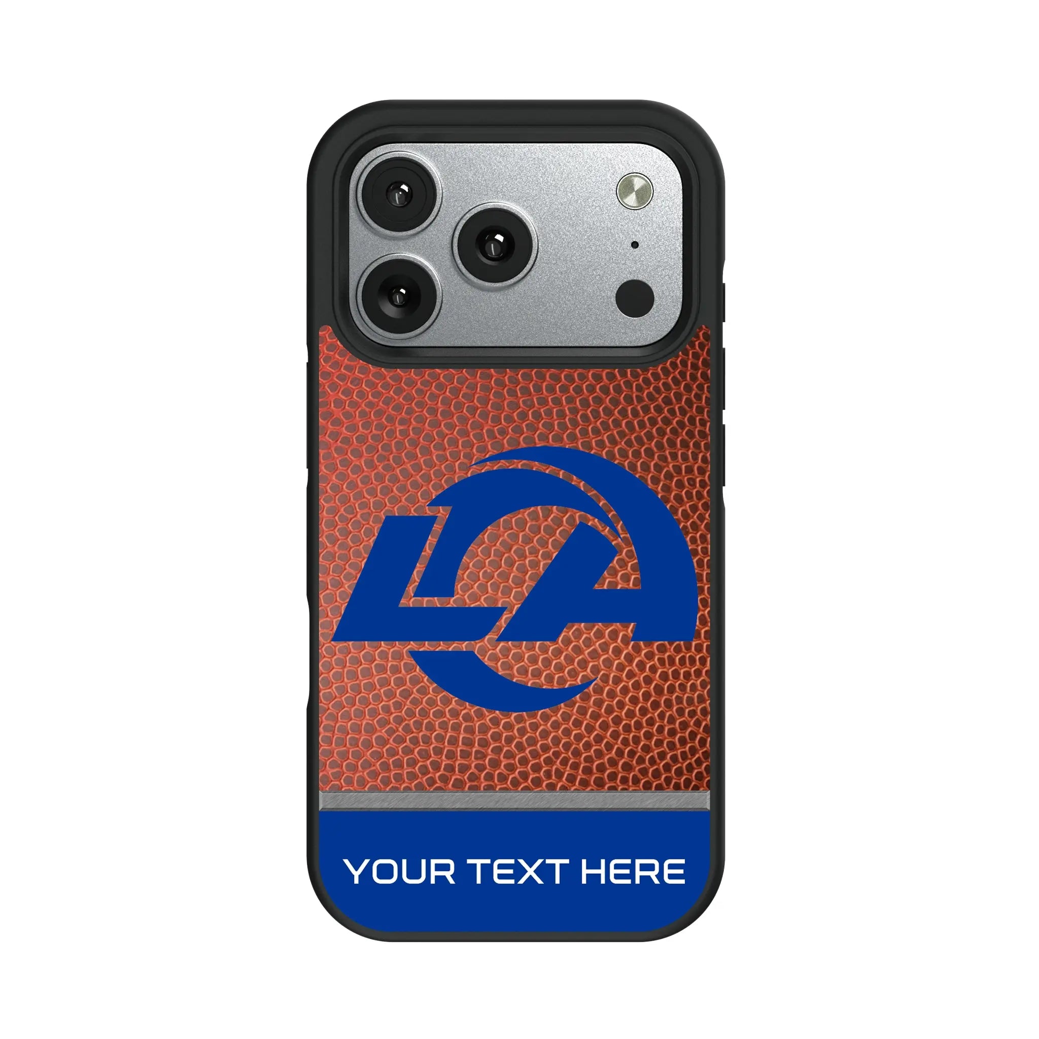 Los Angeles Rams Personalized Football iPhone Bump Phone Case for Apple iPhone#Device_iPhone 17 Pro
