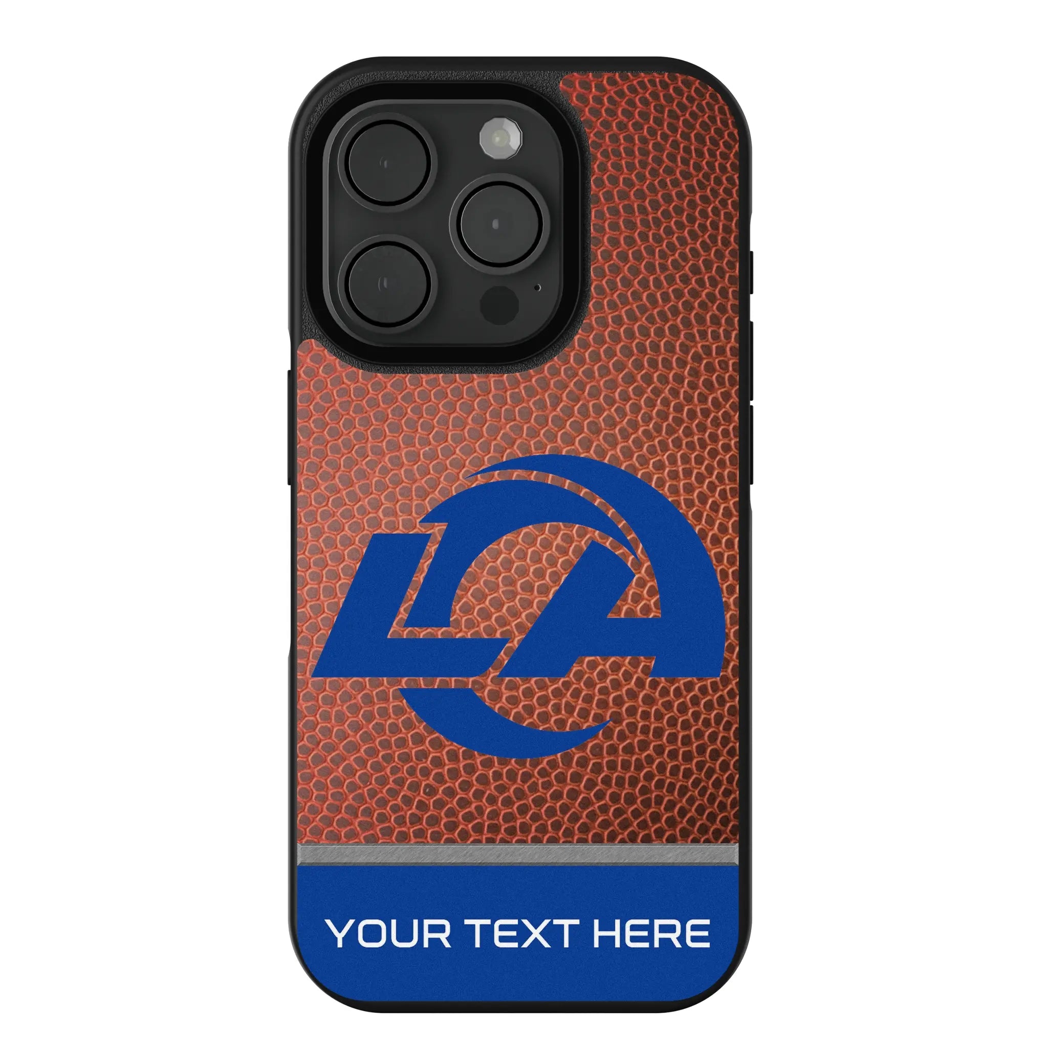 Los Angeles Rams Personalized Football iPhone Bump Phone Case for Apple iPhone