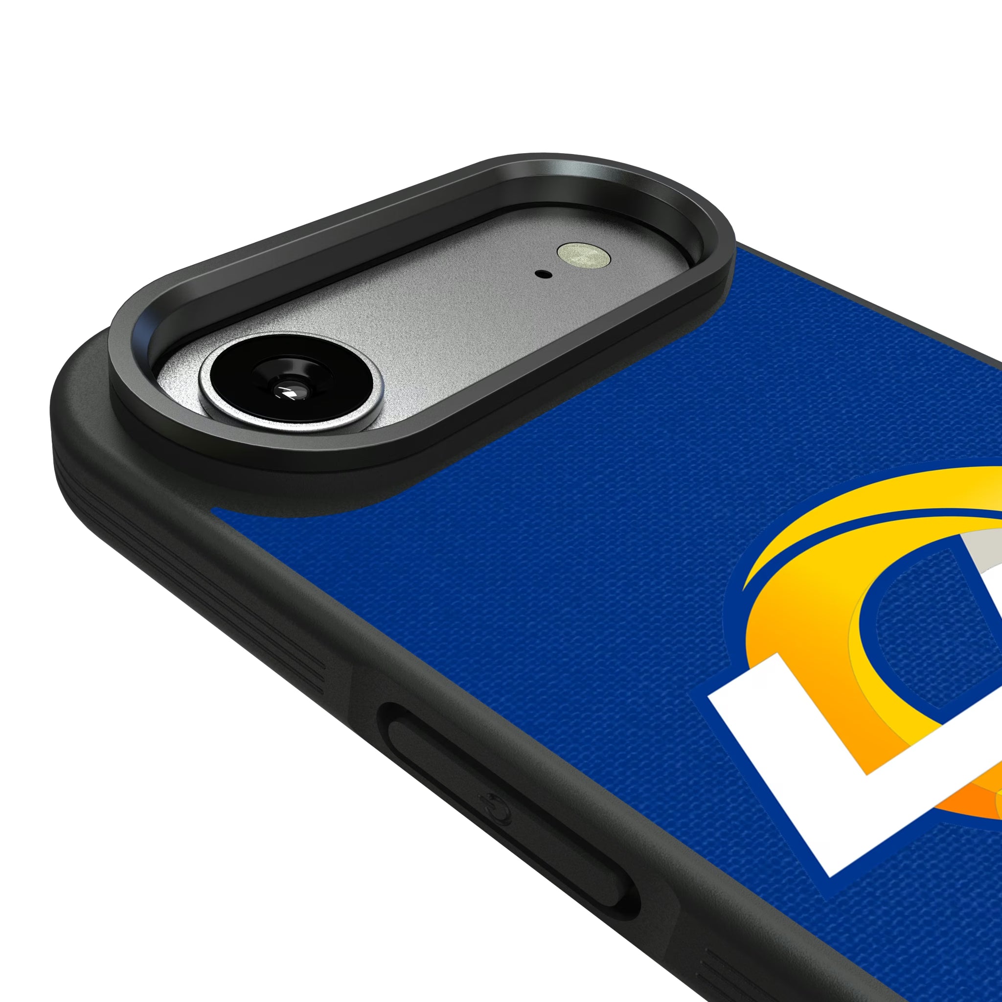 Los Angeles Rams Personalized Stripe iPhone Bump Phone Case for Apple iPhone - Detail#Device_iPhone Air