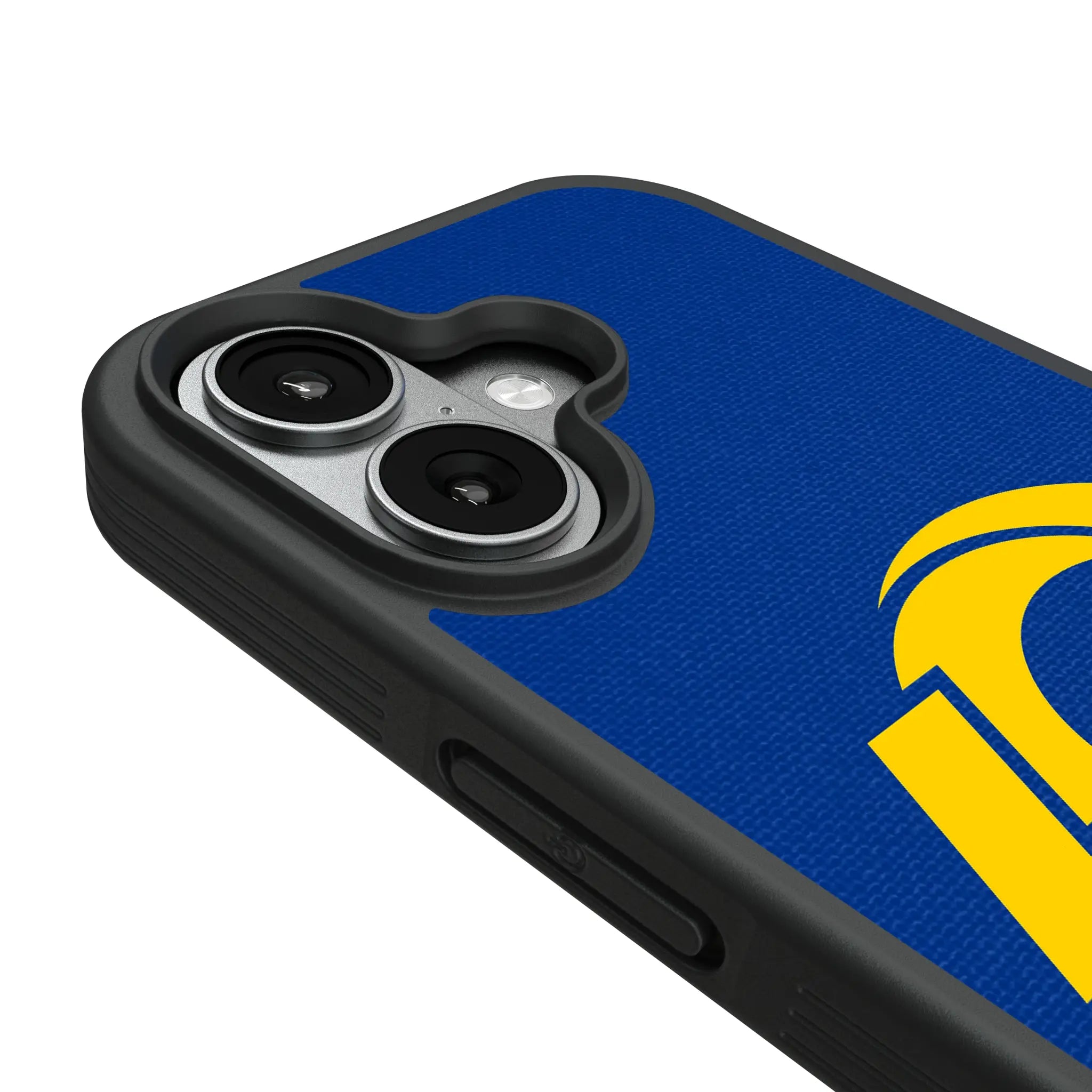 Los Angeles Rams Personalized Stripe iPhone Bump Phone Case for Apple iPhone - Detail#Device_iPhone 17