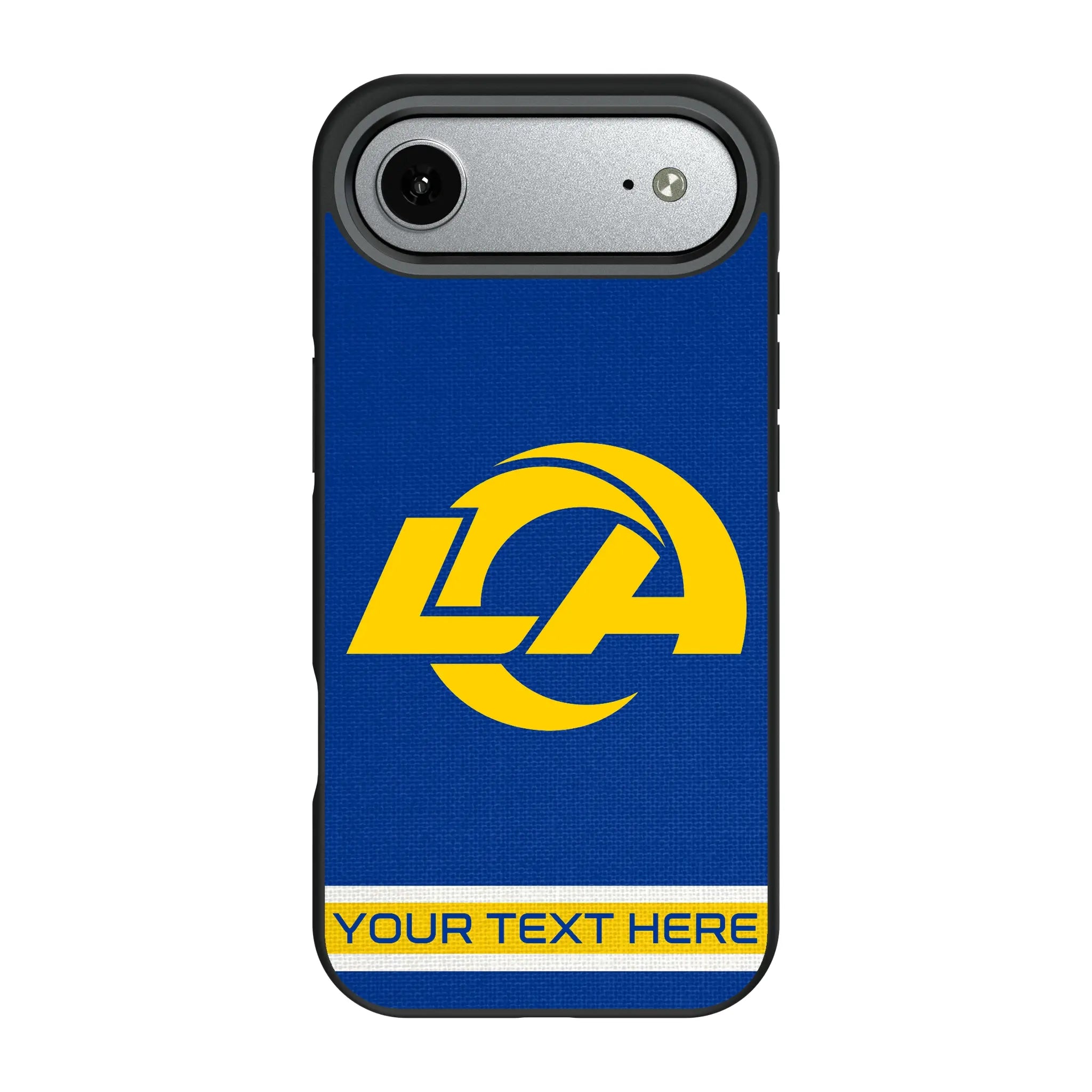 Los Angeles Rams Personalized Stripe iPhone Bump Phone Case for Apple iPhone#Device_iPhone Air