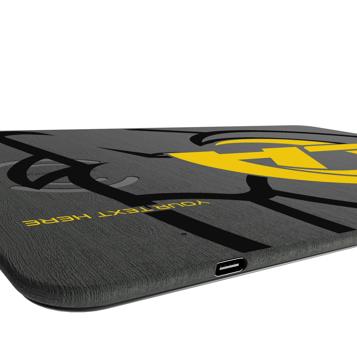 Los Angeles Rams Personalized Tilt 15-Watt Wireless Charger and Mouse Pad