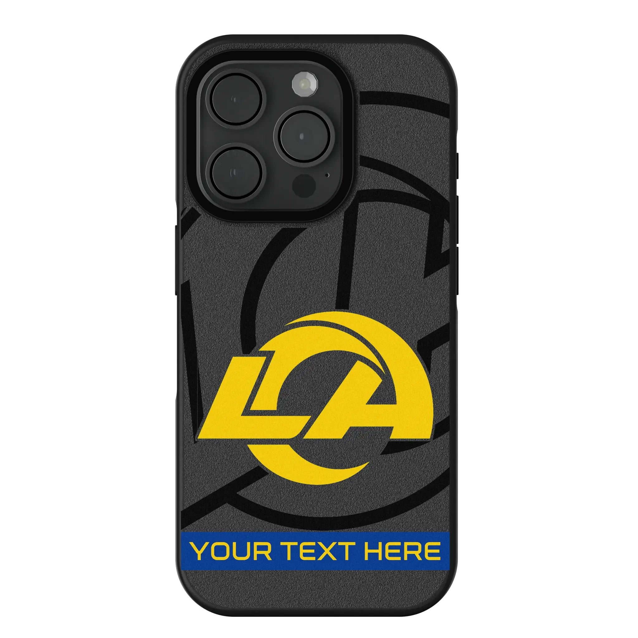 Los Angeles Rams Personalized Tilt iPhone Bump Phone Case for Apple iPhone