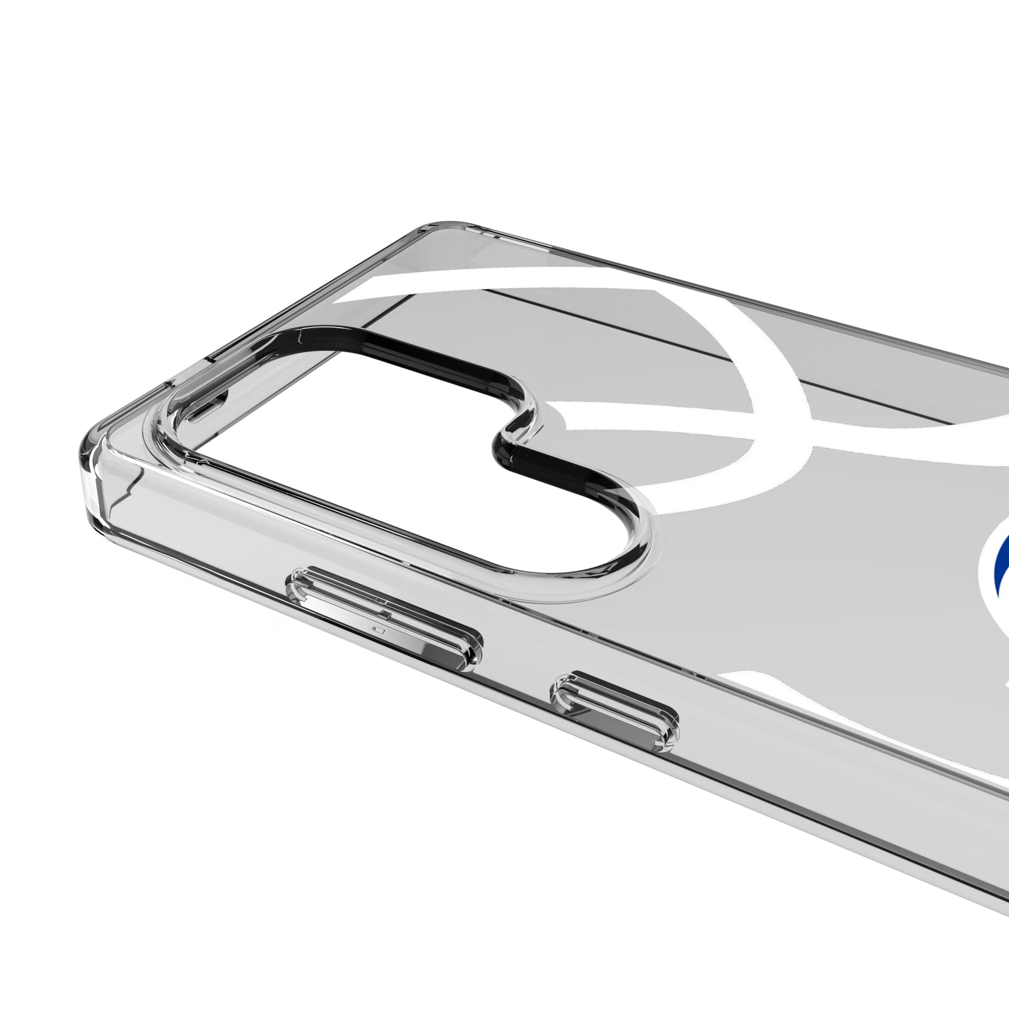Los Angeles Rams Personalized Tilt Galaxy Clear Phone Case for Samsung Galaxy - Detail