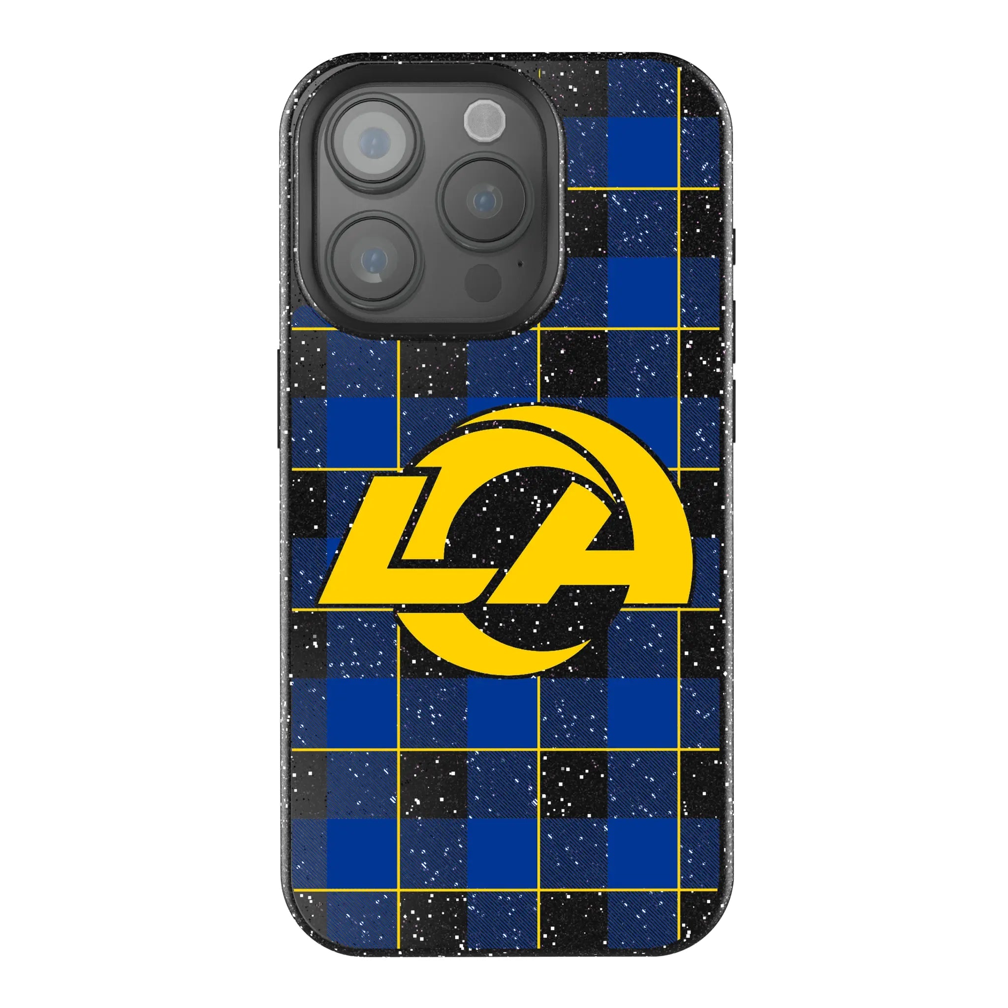 Los Angeles Rams Plaid iPhone Bling Phone Case for Apple iPhone