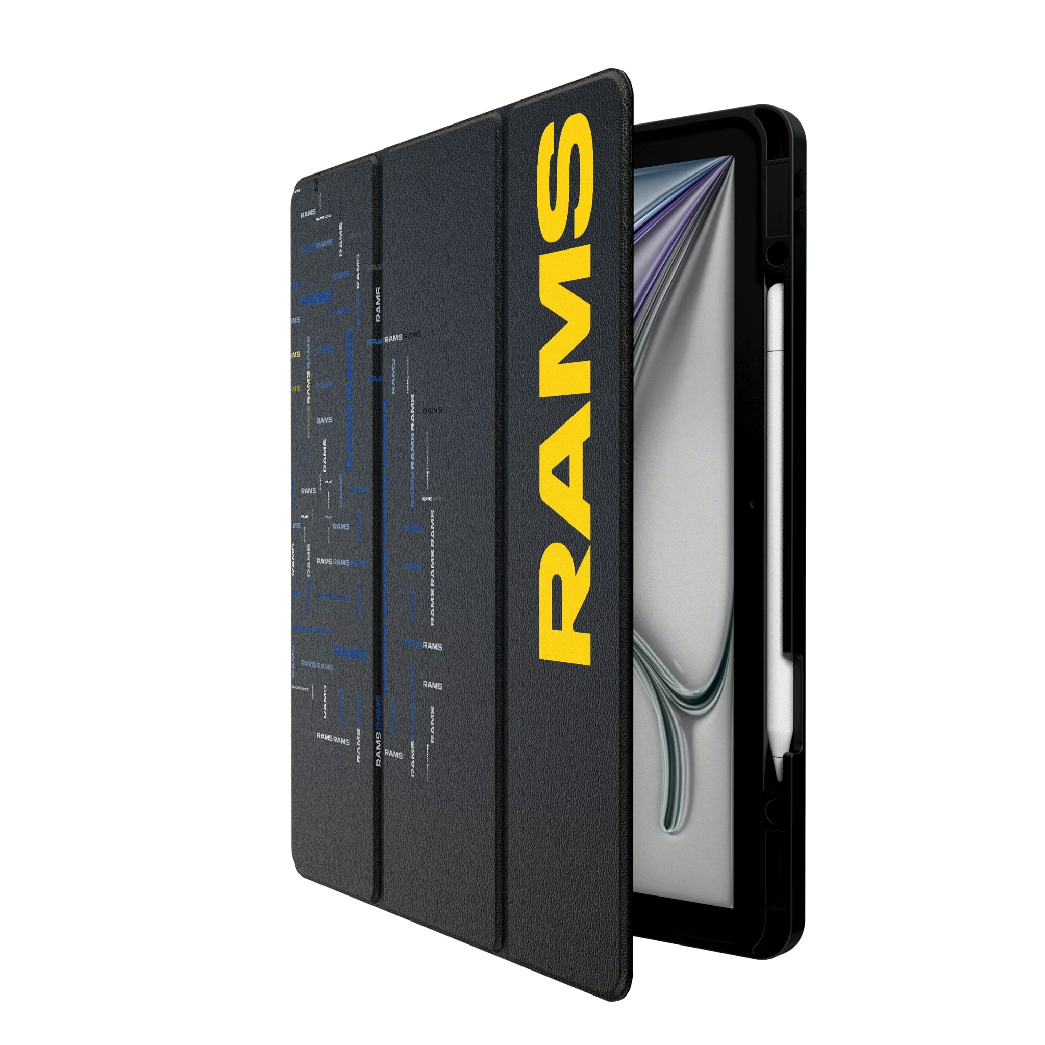 Los Angeles Rams Quadtile iPad Tablet Case for Apple iPad
