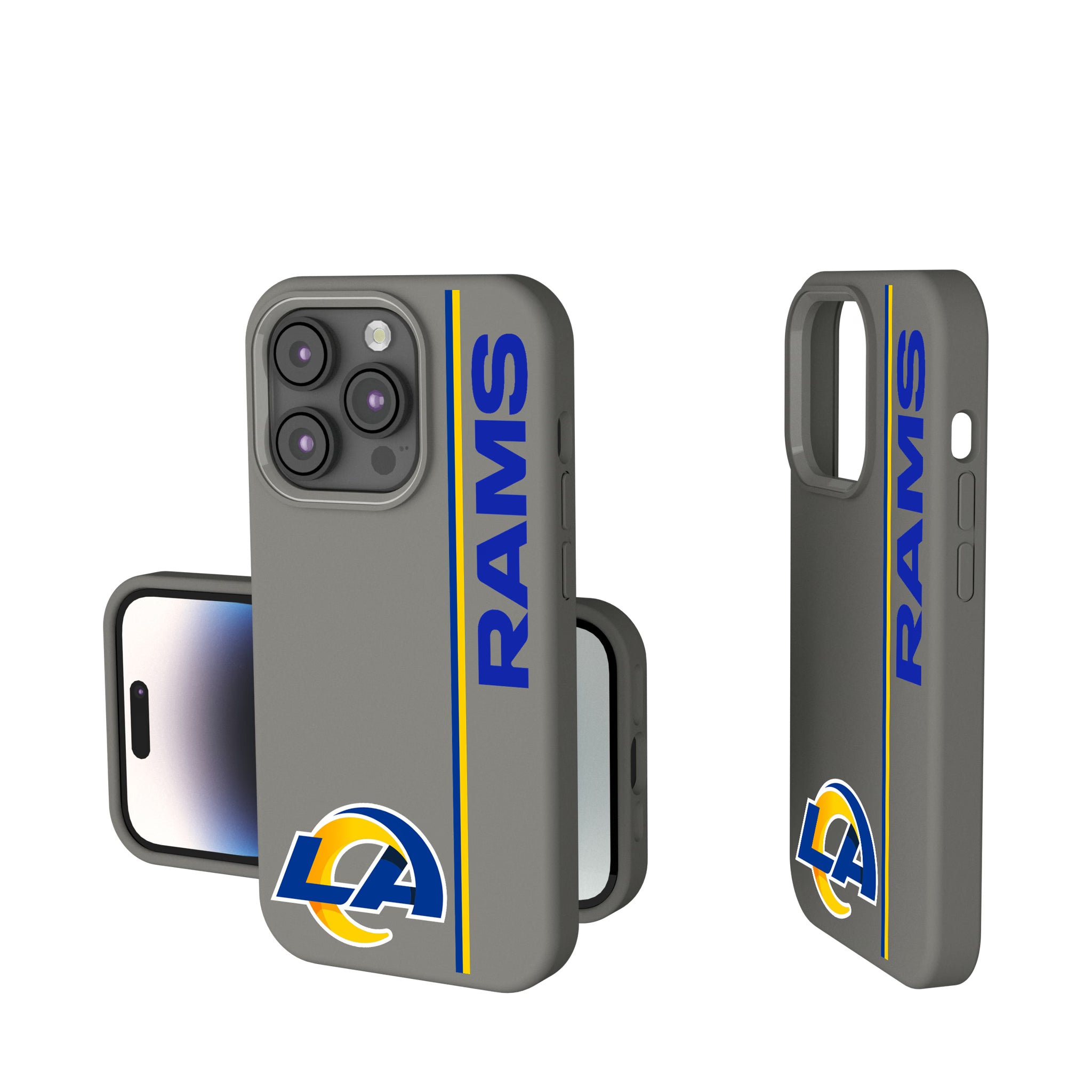 Los Angeles Rams Sidebar iPhone Soft Touch Phone Case for Apple iPhone